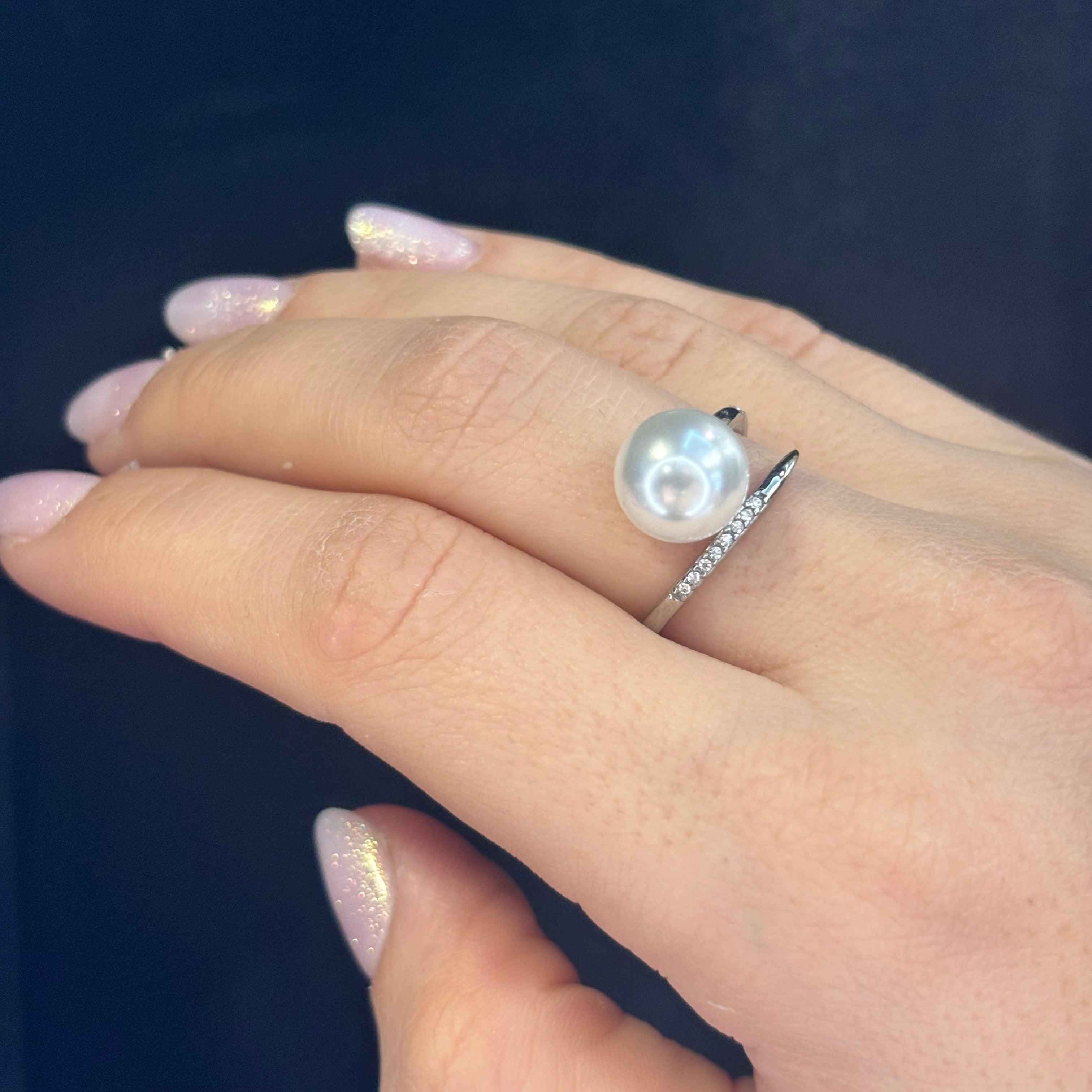 Anello Perla Argento - Image 4