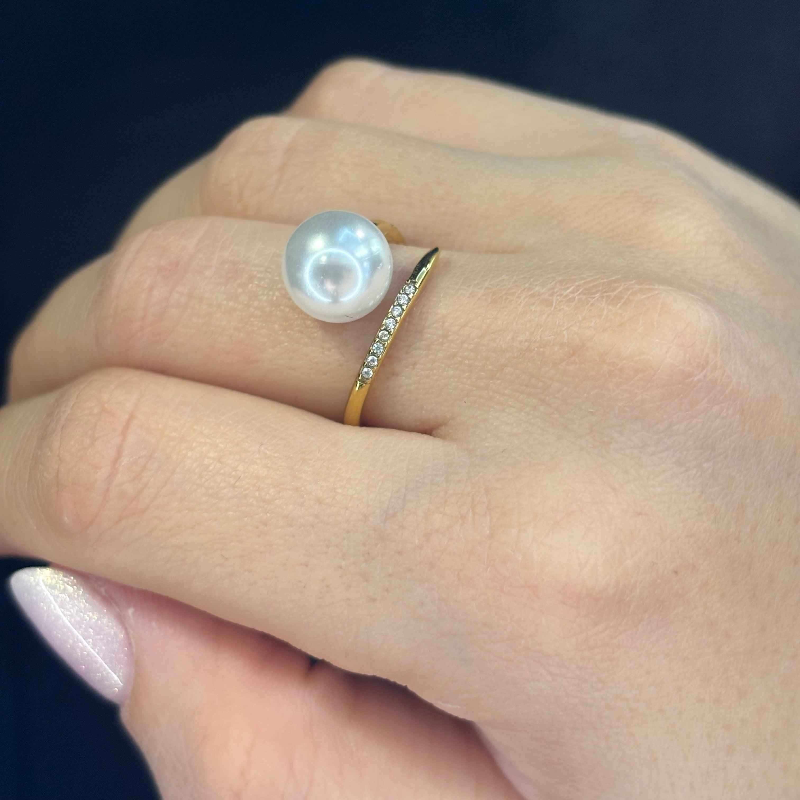 Anello Perla Oro - Image 3