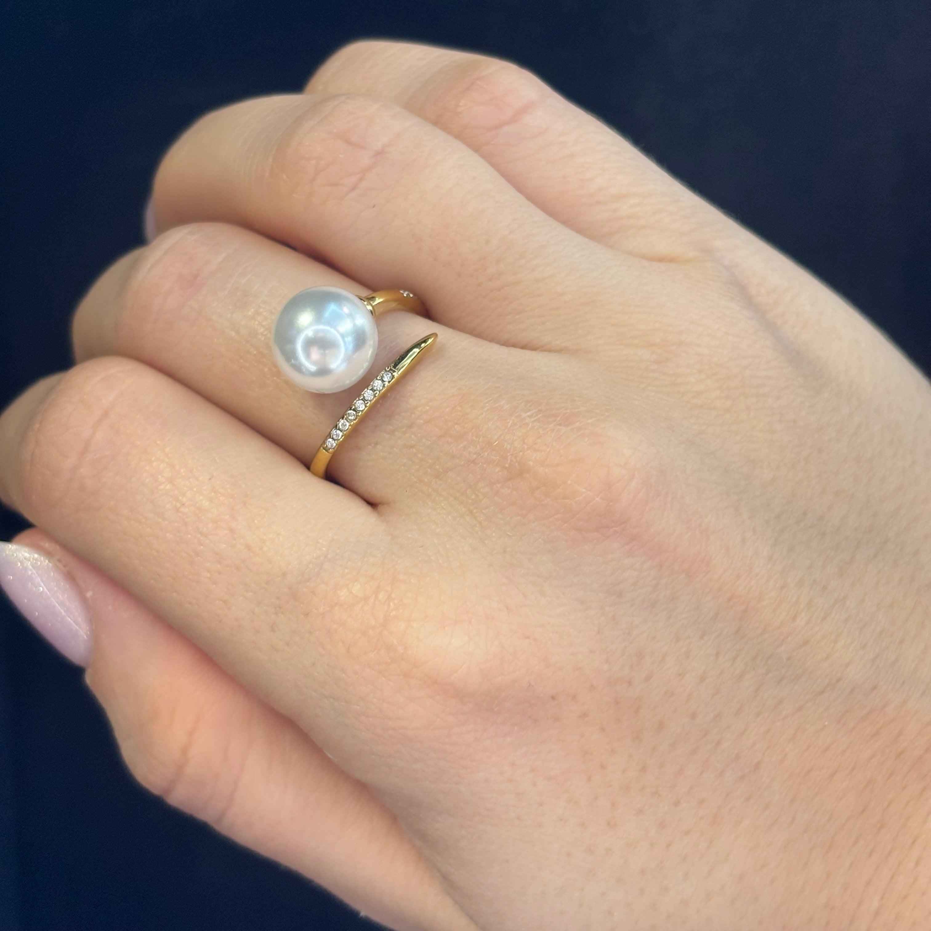 Anello Perla Oro - Image 4