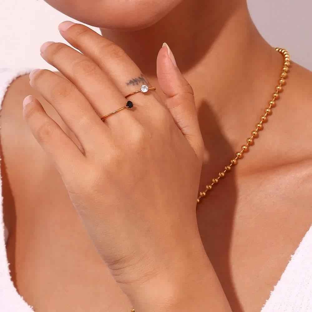 Anello Punto Luce Oro - Image 4