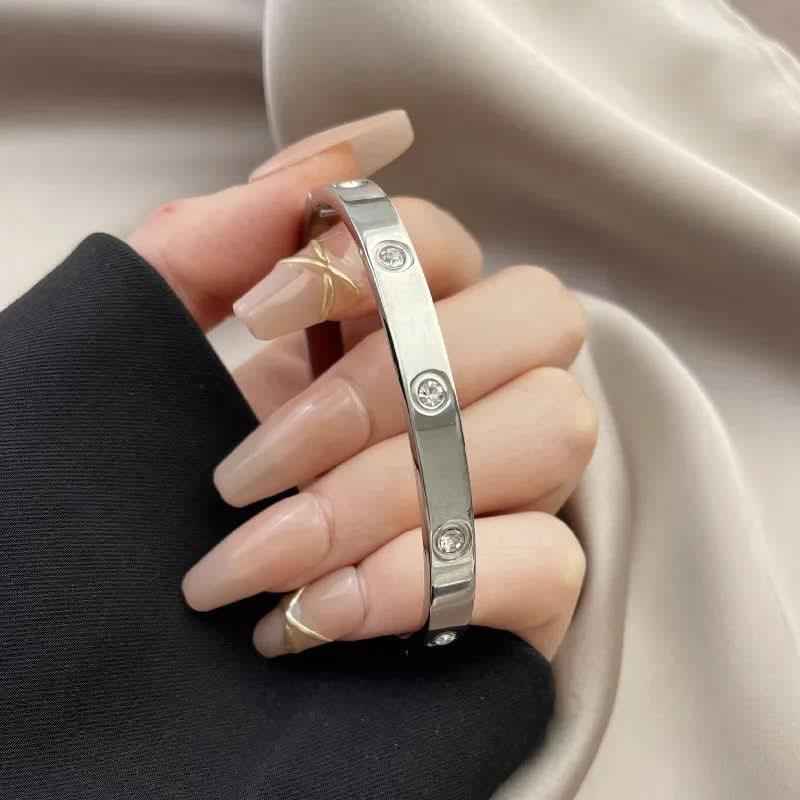 Bracciale Cartier Argento - Image 7