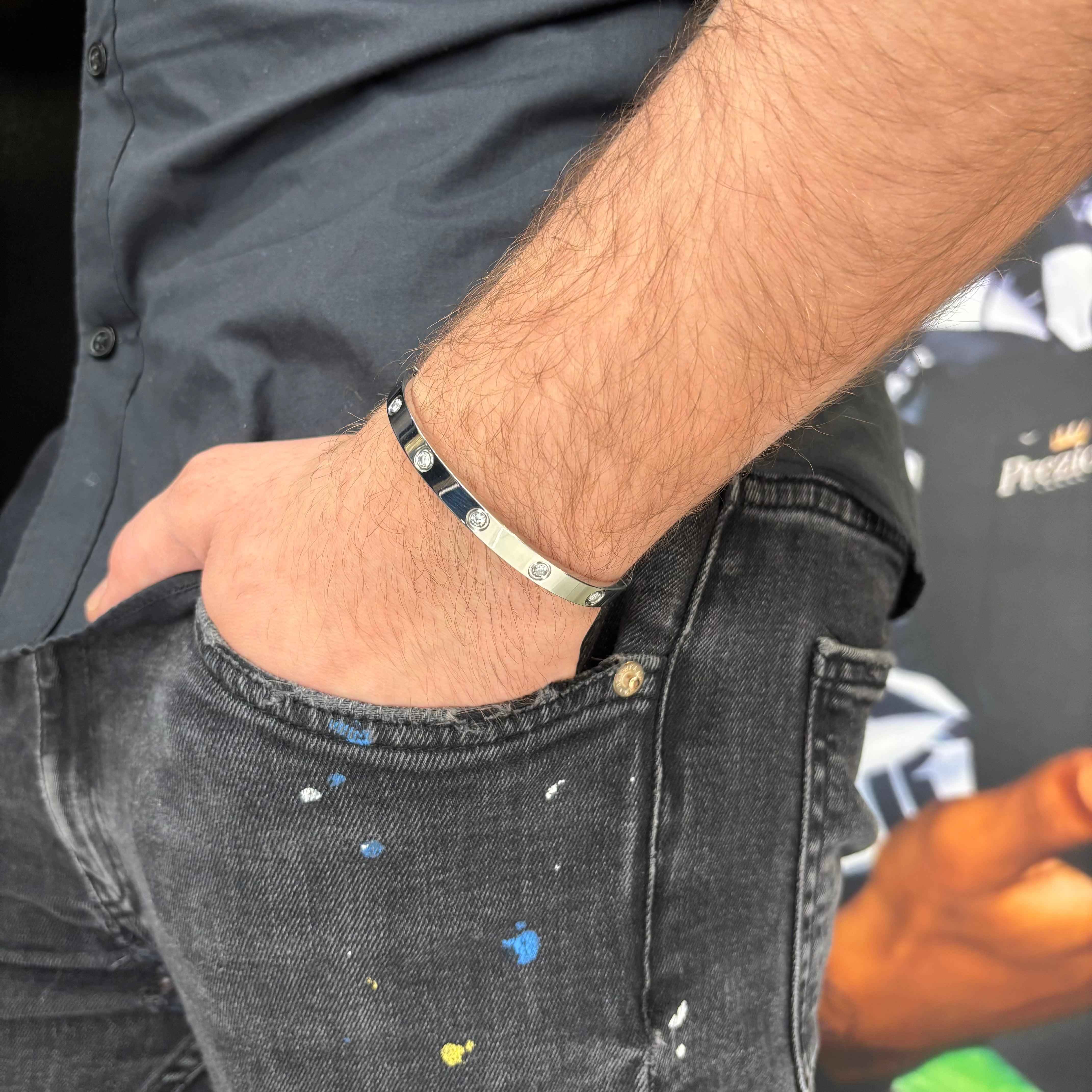 Bracciale Cartier Argento - Image 8