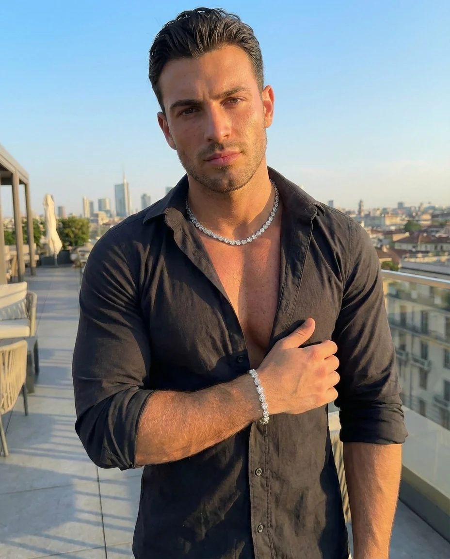 Bracciale Cristal Inox Argento - Image 6