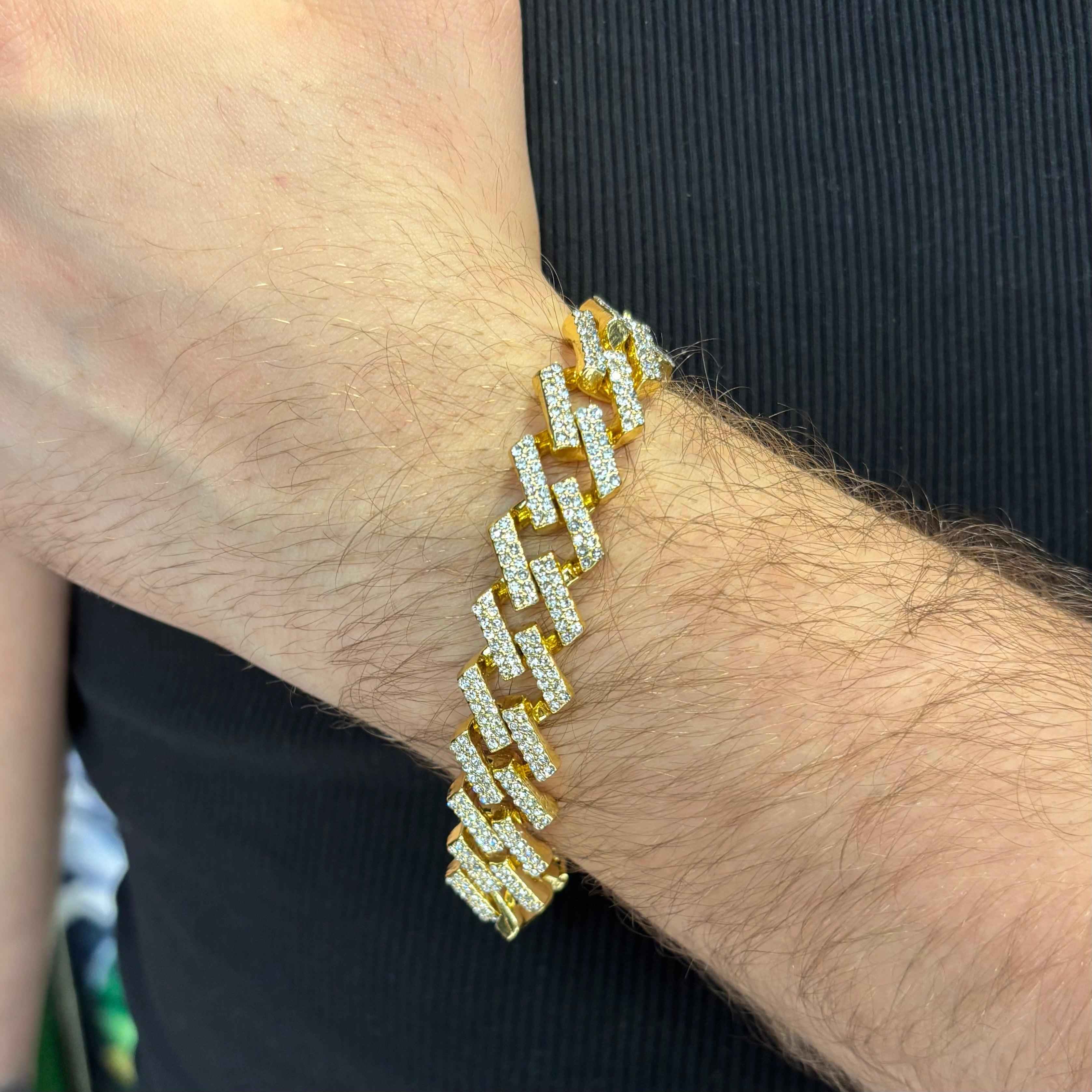 Bracciale Ice Square Oro - Image 3