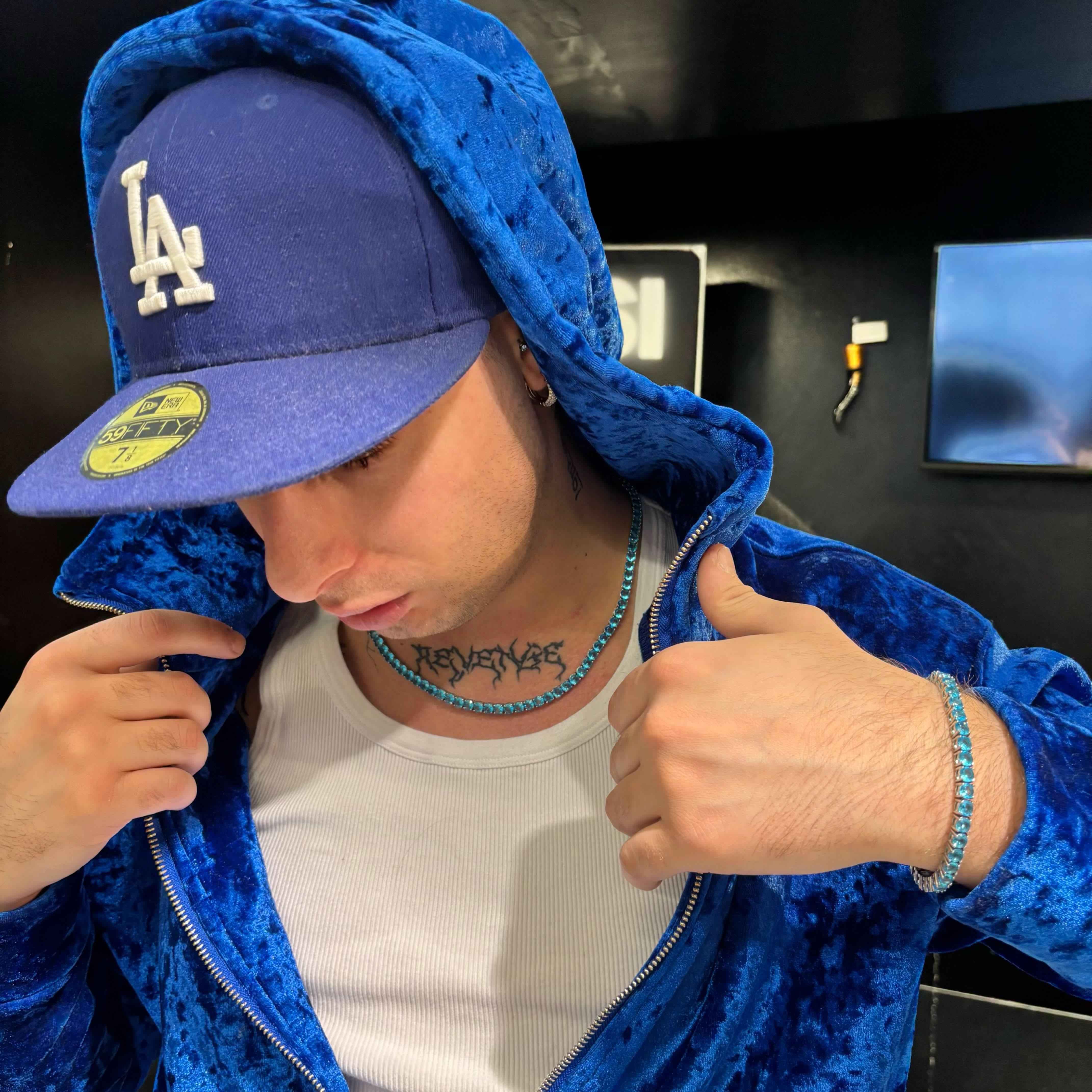 Bracciale Tennis Azzurro - Image 6