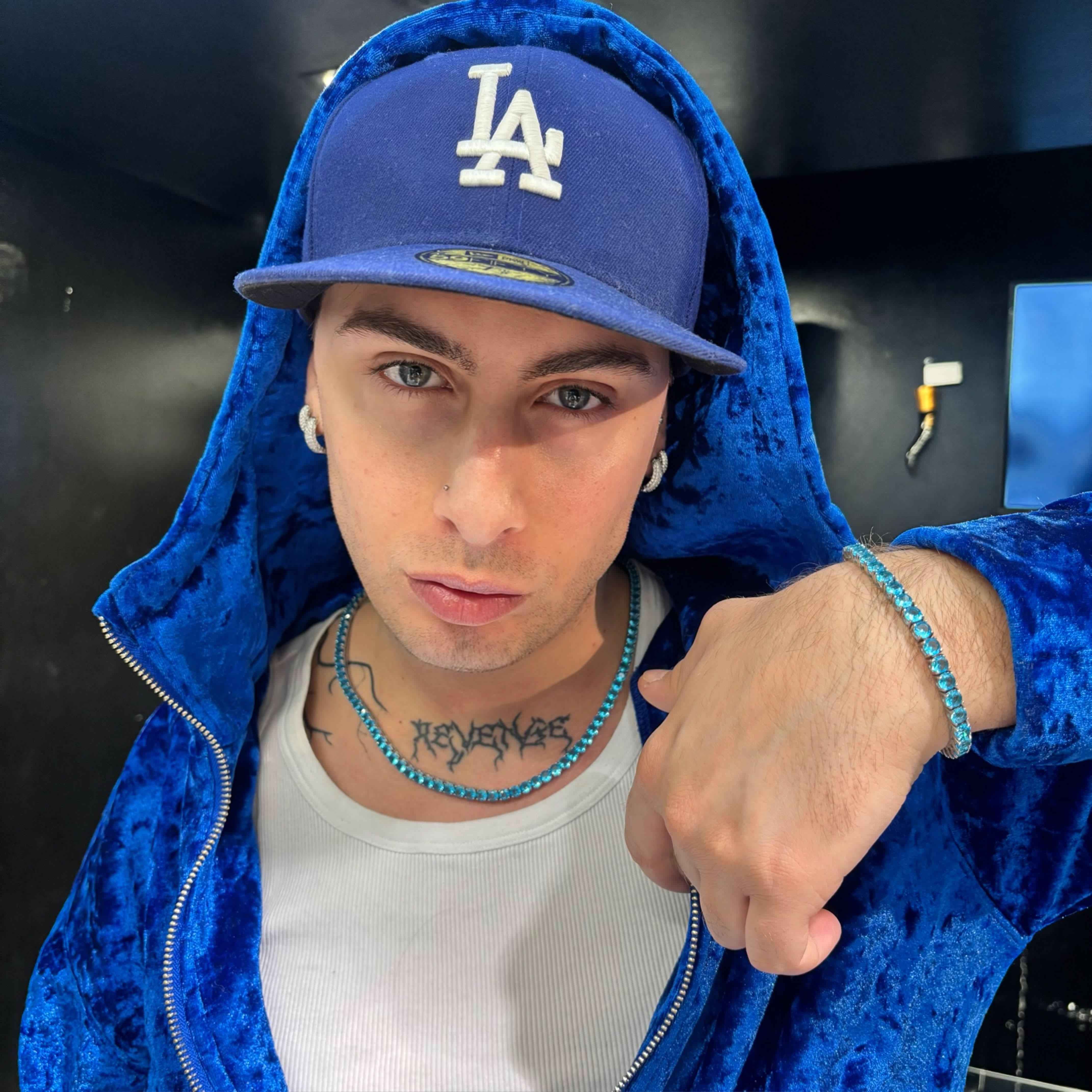 Bracciale Tennis Azzurro - Image 7