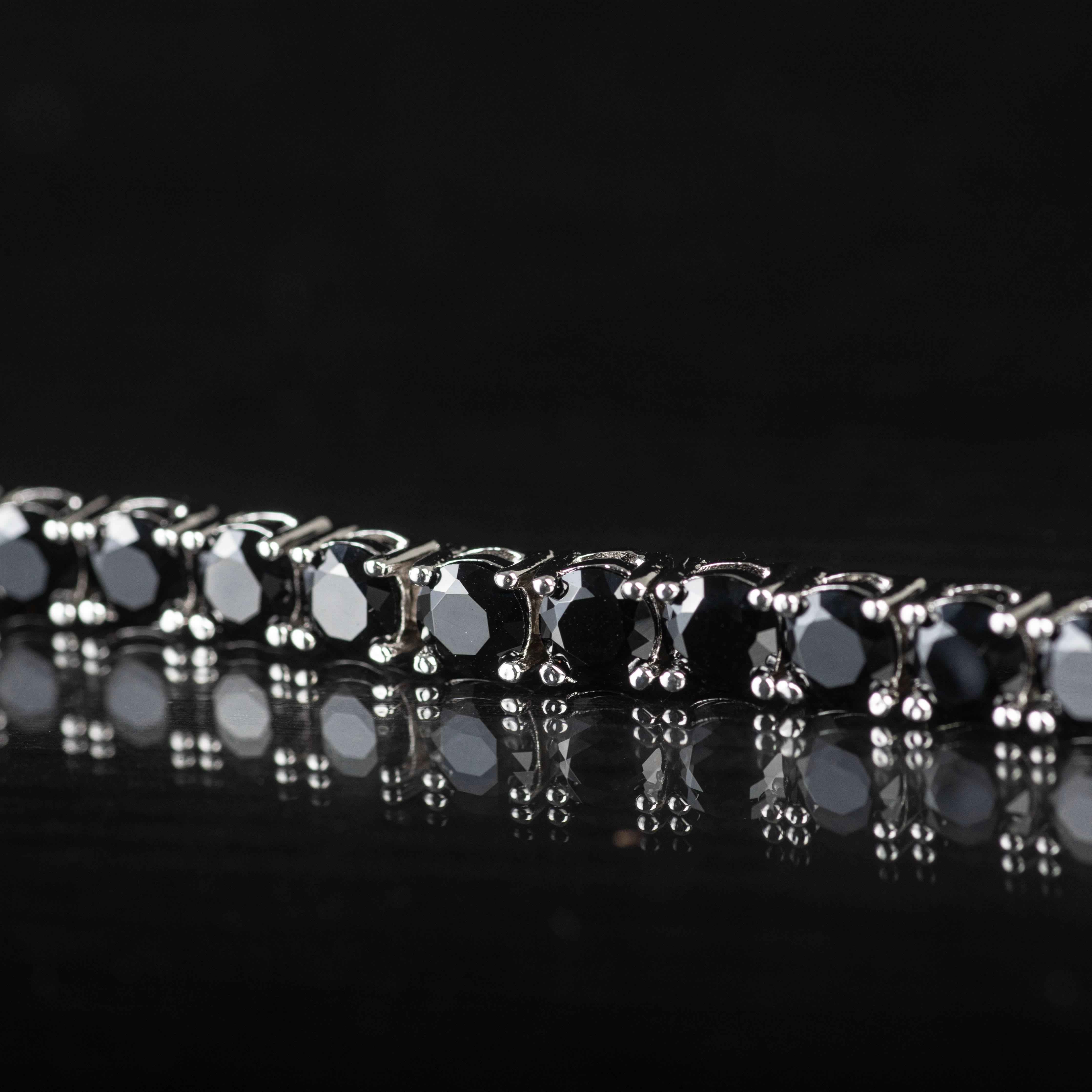 Bracciale Tennis Luxury NERO - Image 13