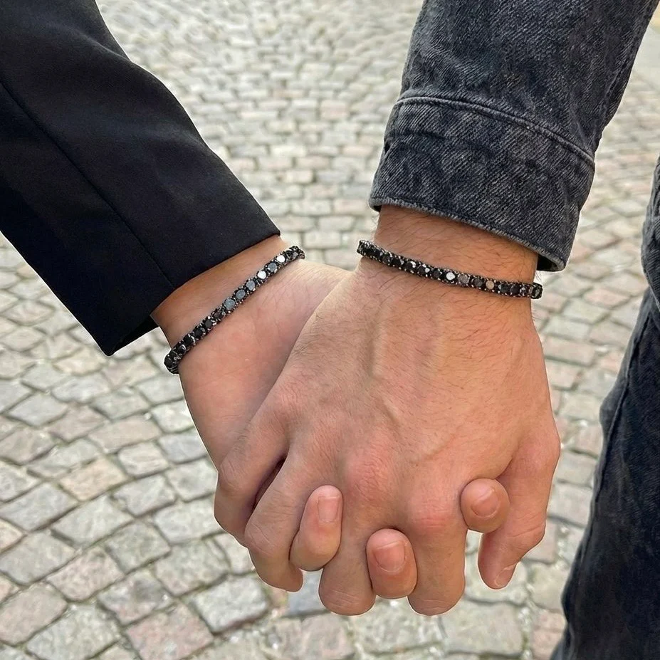 Bracciale Tennis Luxury NERO - Image 3