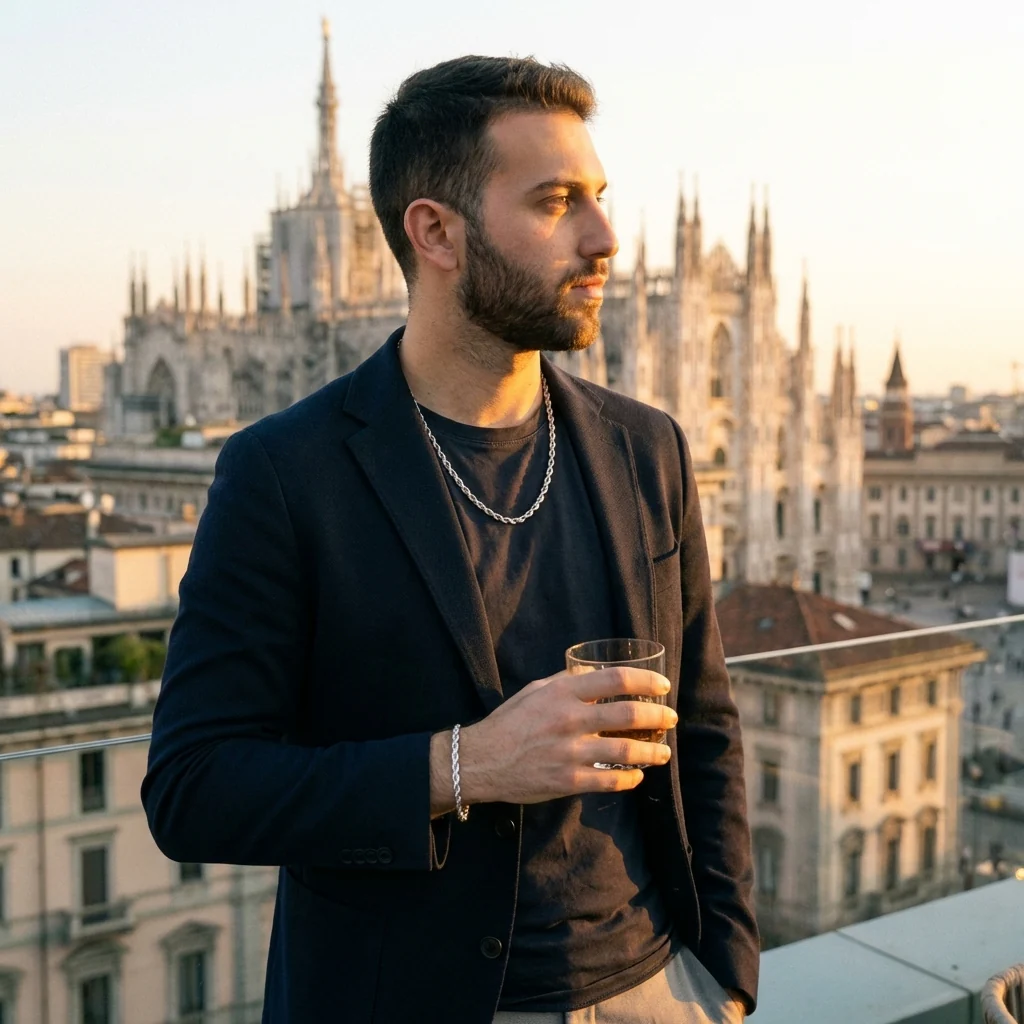 Collana Treccia Argento - Image 19