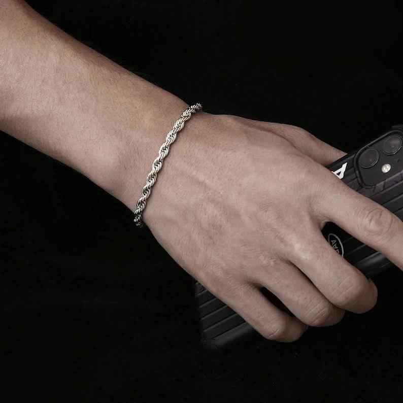 Bracciale Treccia Argento - Image 9
