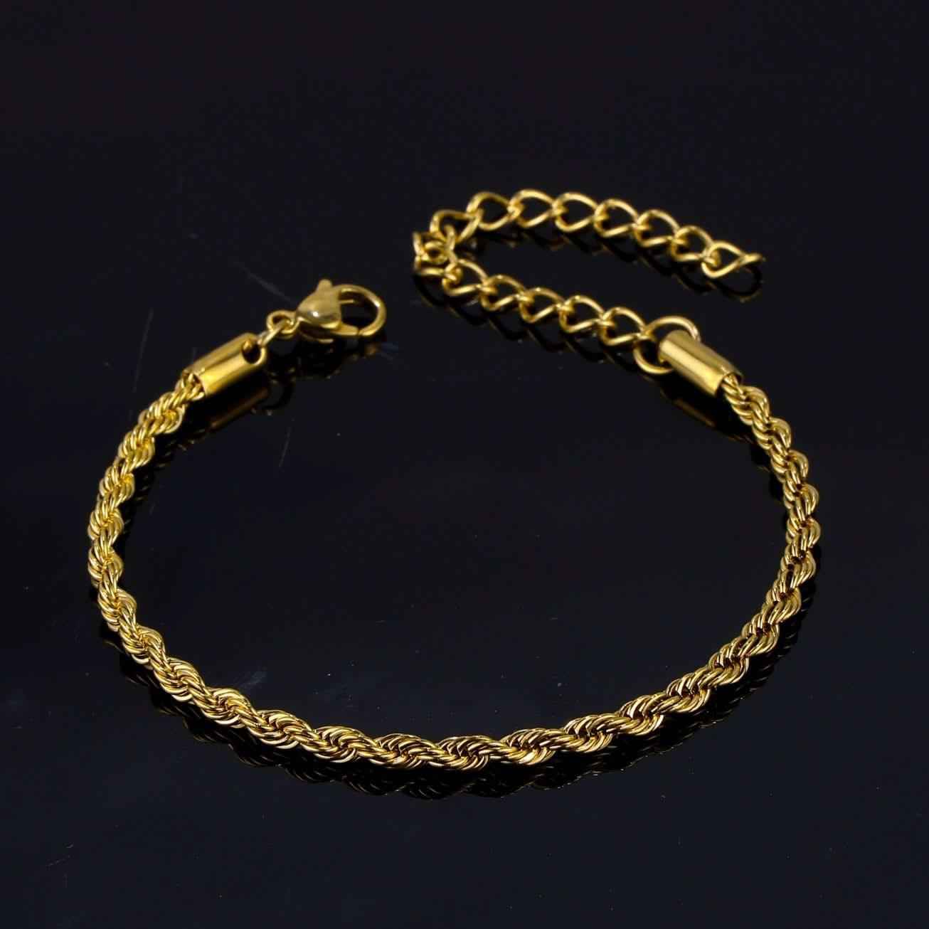 Bracciale Treccia Oro - Image 13