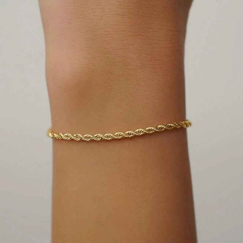 Bracciale Treccia Oro - Image 19