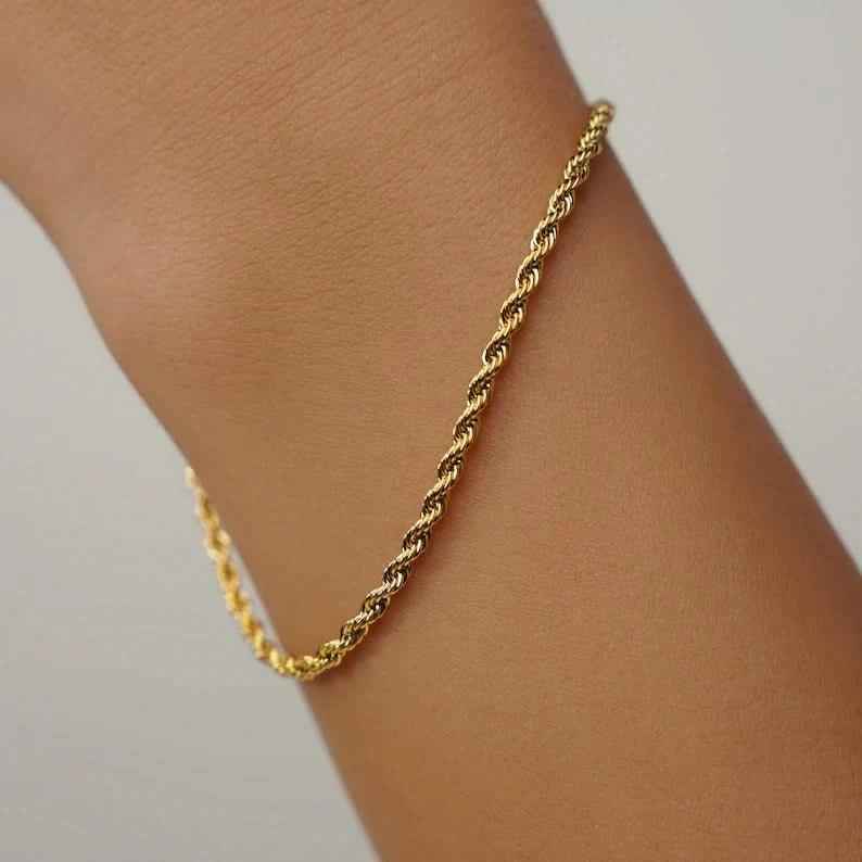 Bracciale Treccia Oro - Image 21