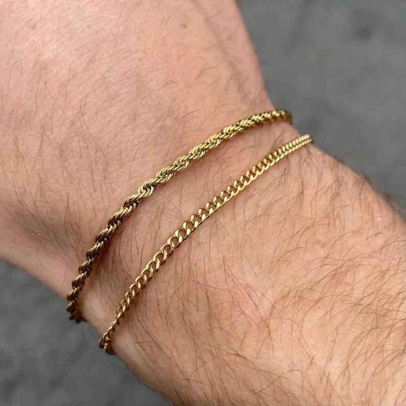 Bracciale Treccia Oro - Image 23