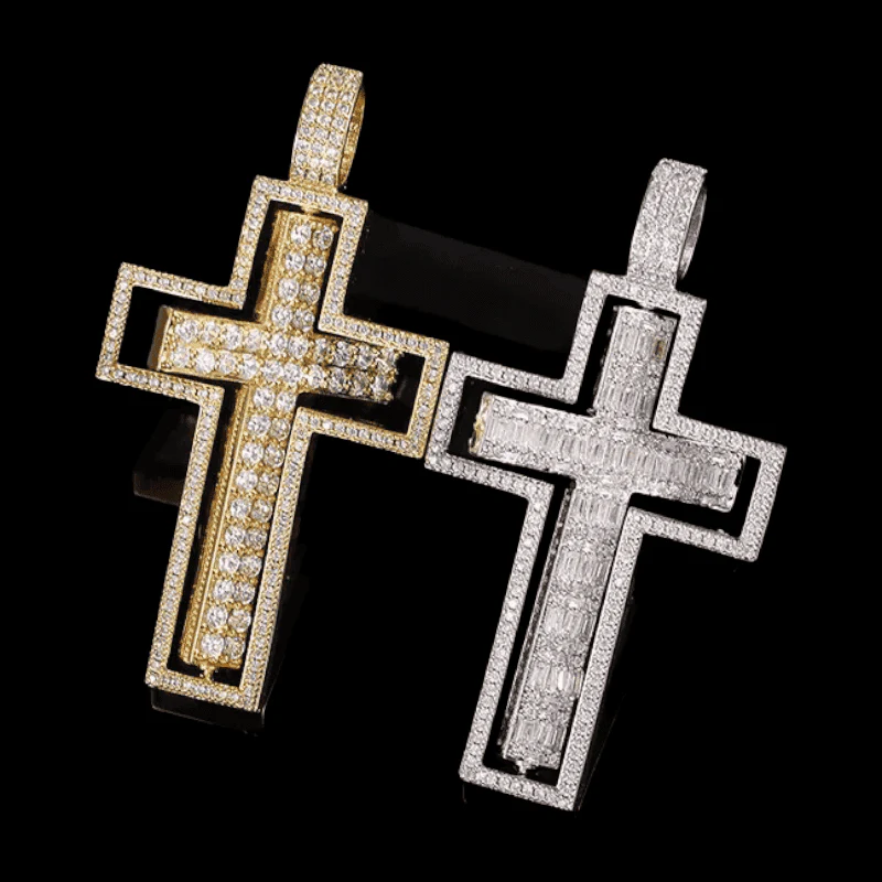 Ciondolo Croce Cristal Giro - Image 5