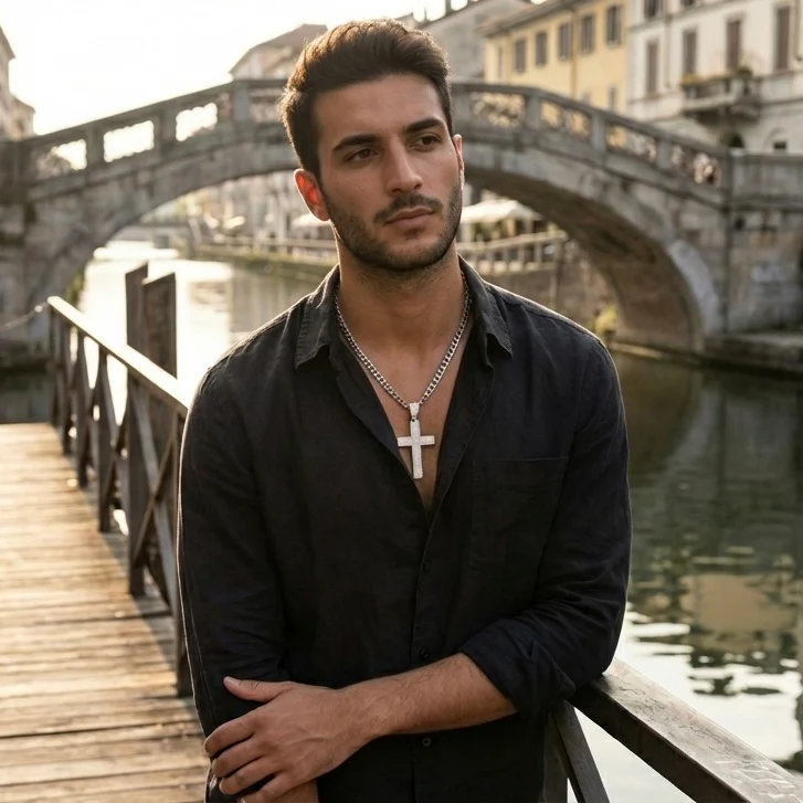 Ciondolo Ice X Argento - Image 4