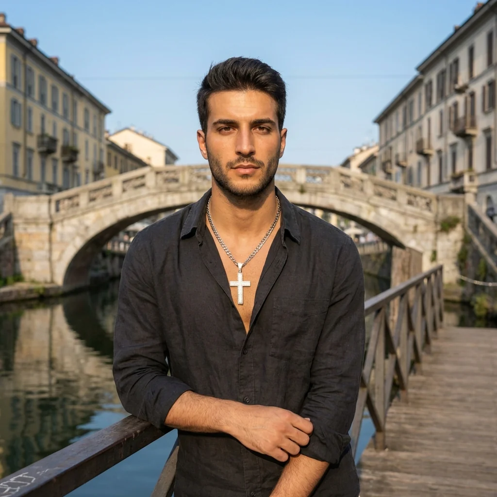 Ciondolo Ice X Argento - Image 6