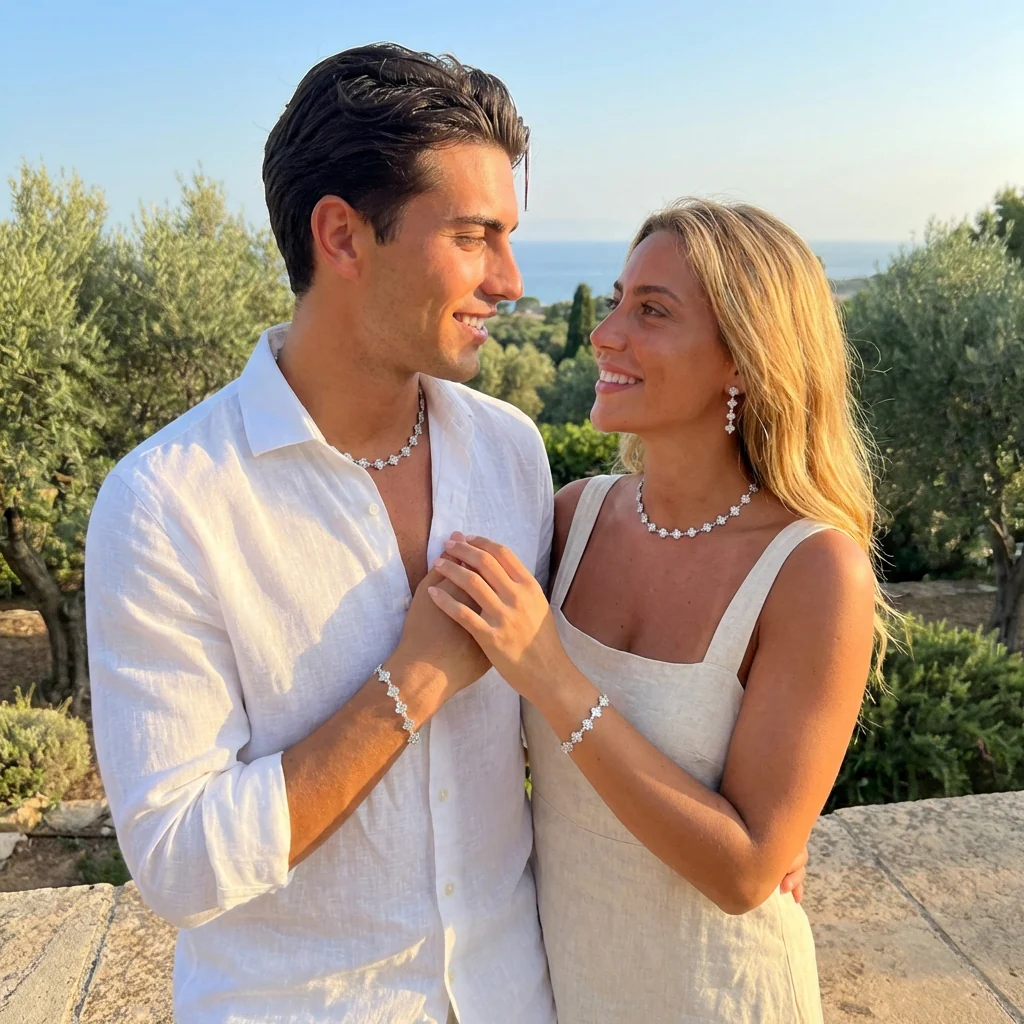 Bracciale Cristal Flower - Image 3