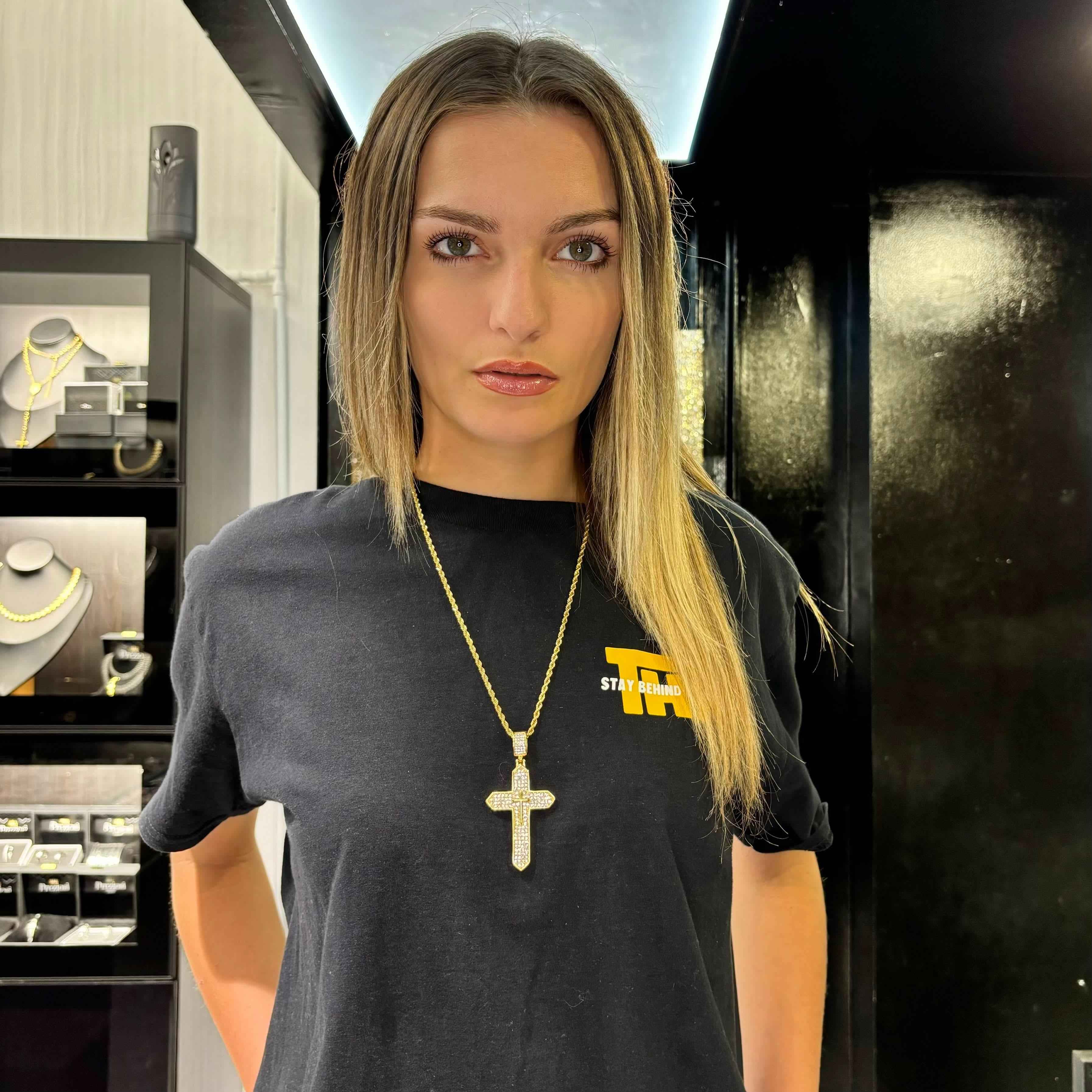 Collana Ice Double X - Image 5