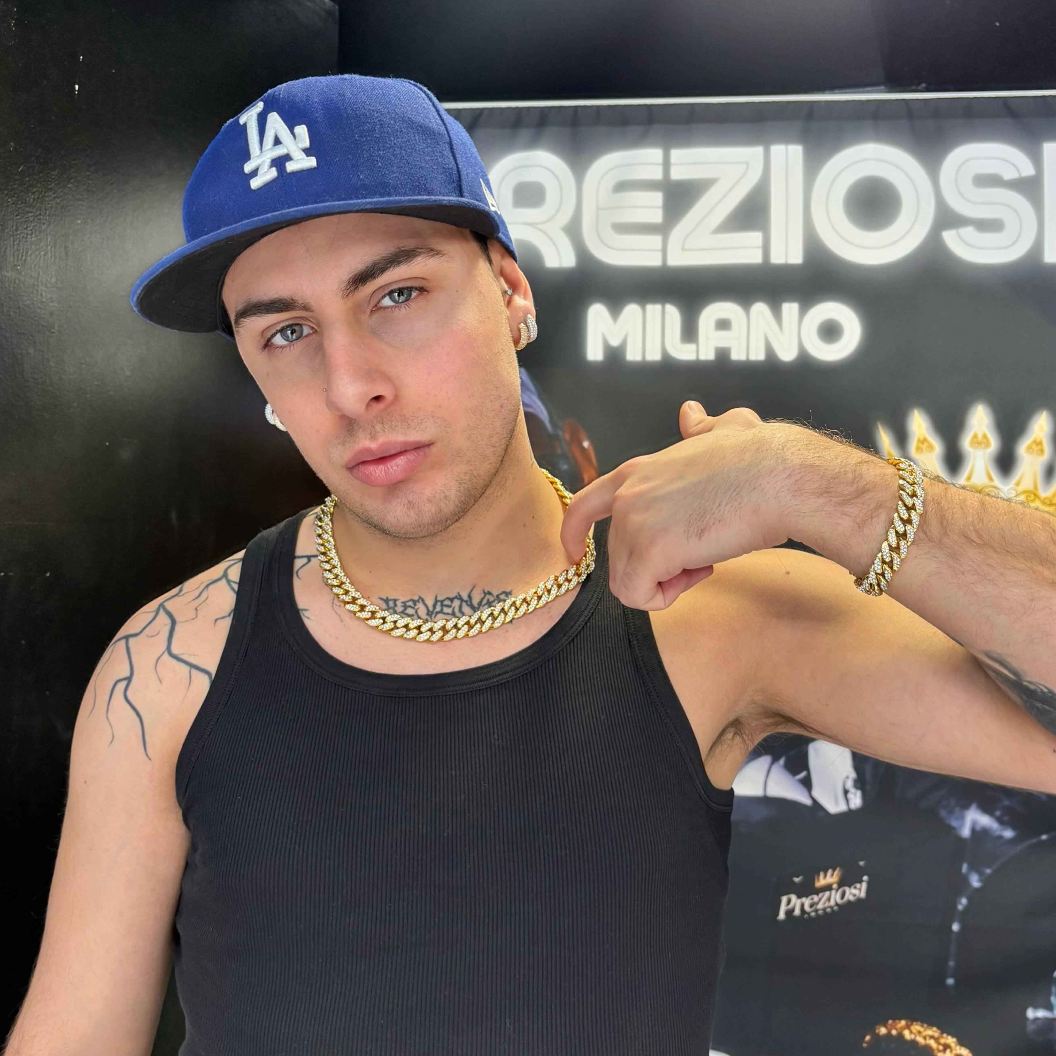 Collana Ice Fresh Oro Unisex - Image 4