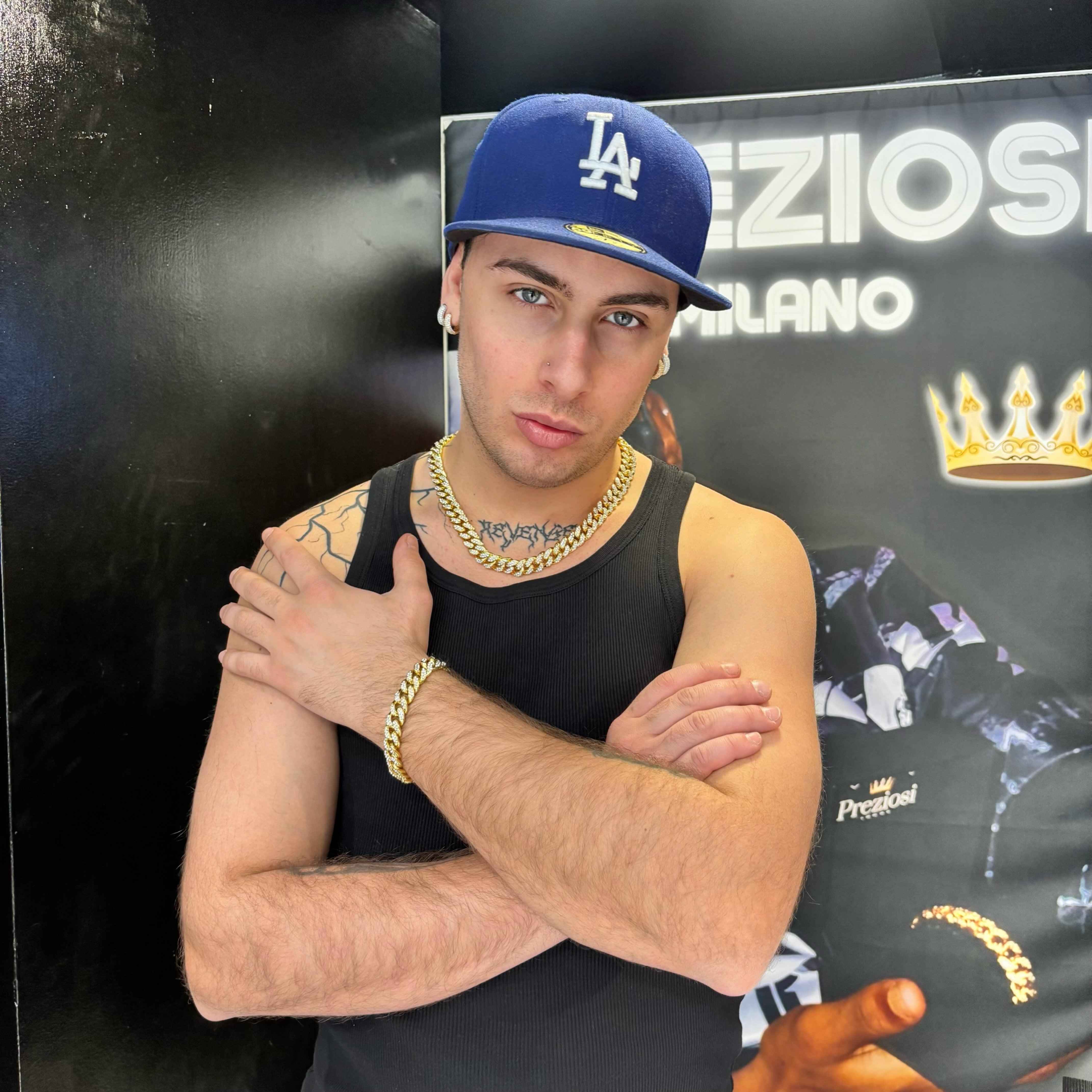 Collana Ice Fresh Oro Unisex - Image 6