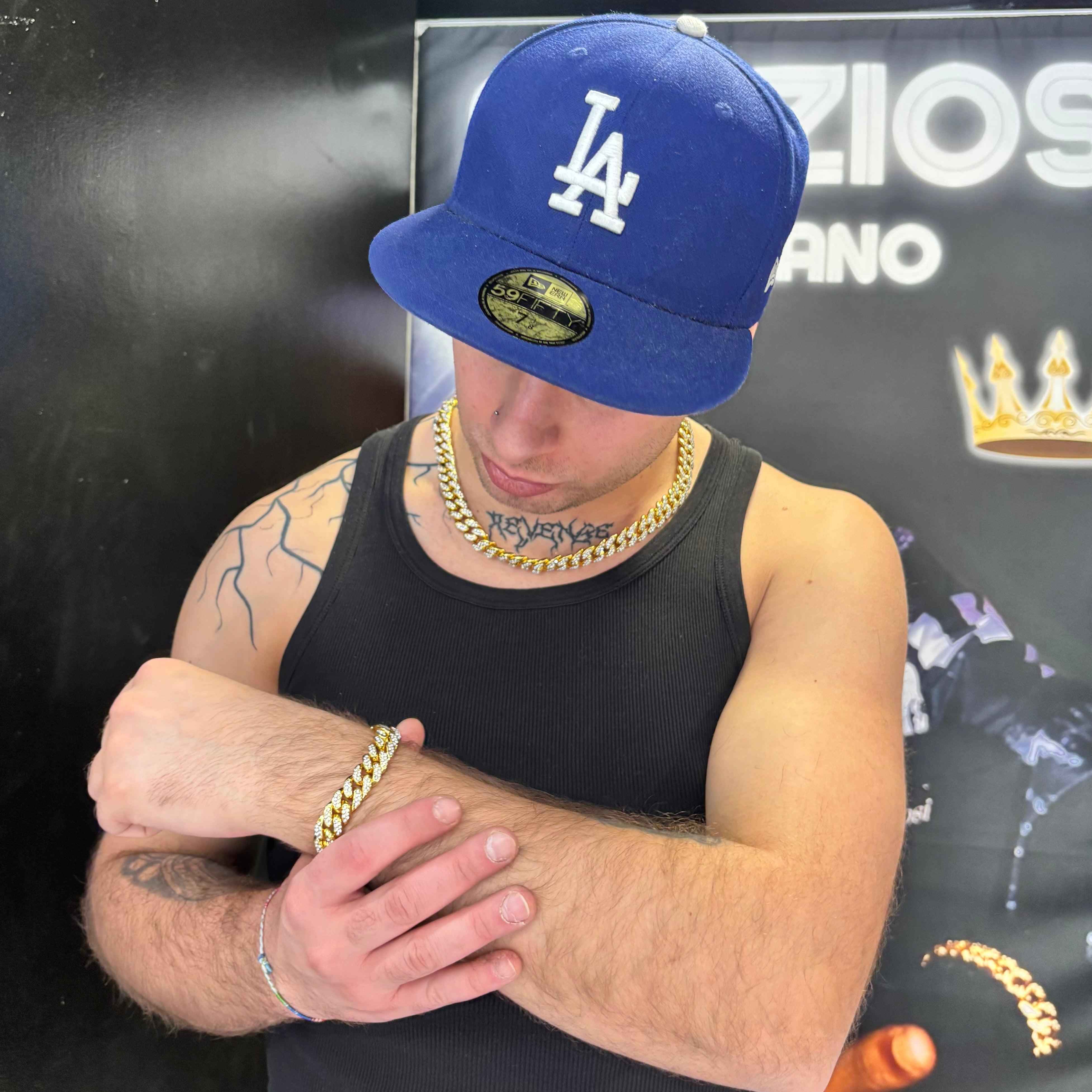 Collana Ice Fresh Oro Unisex - Image 7