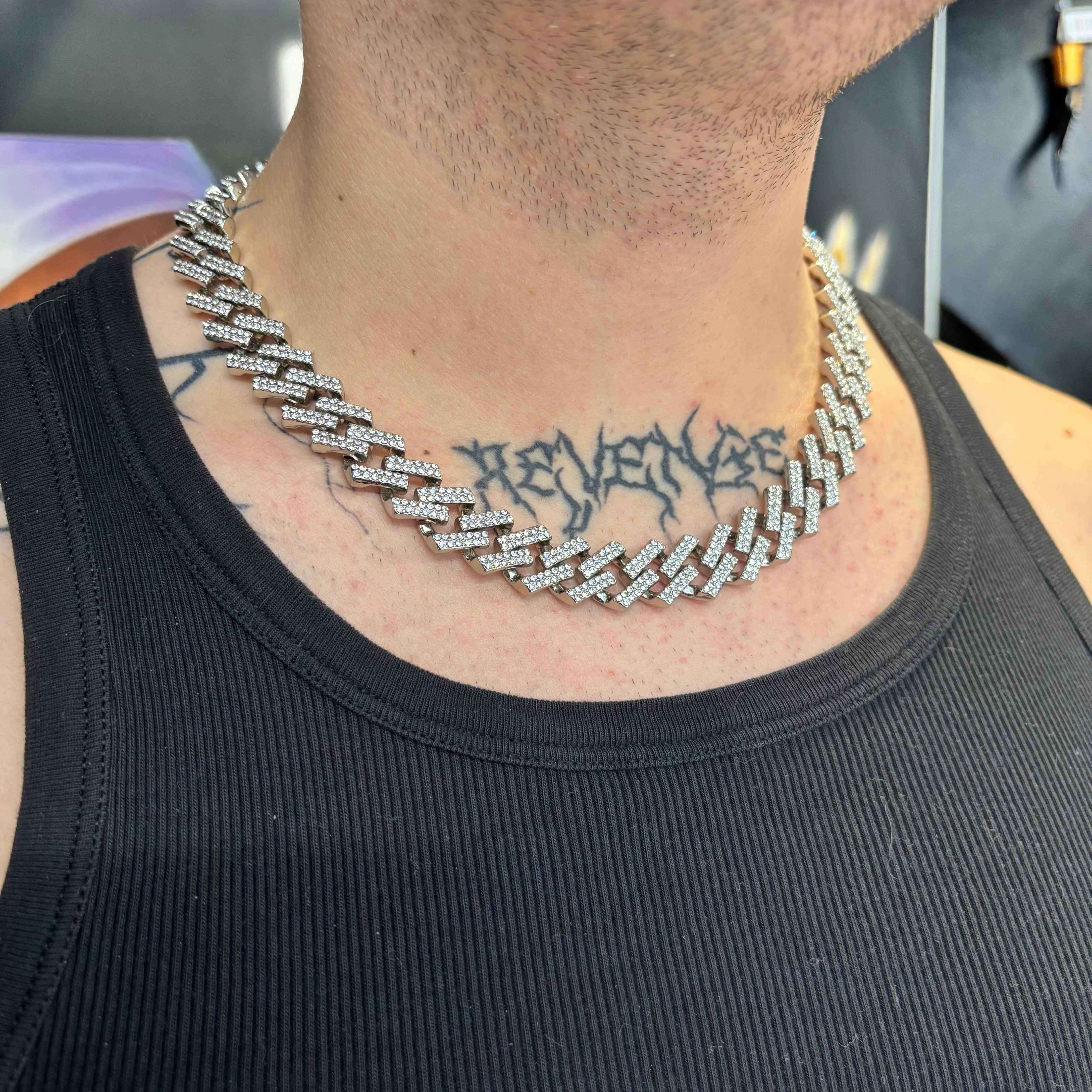 Collana Ice Trap Argento - Image 12