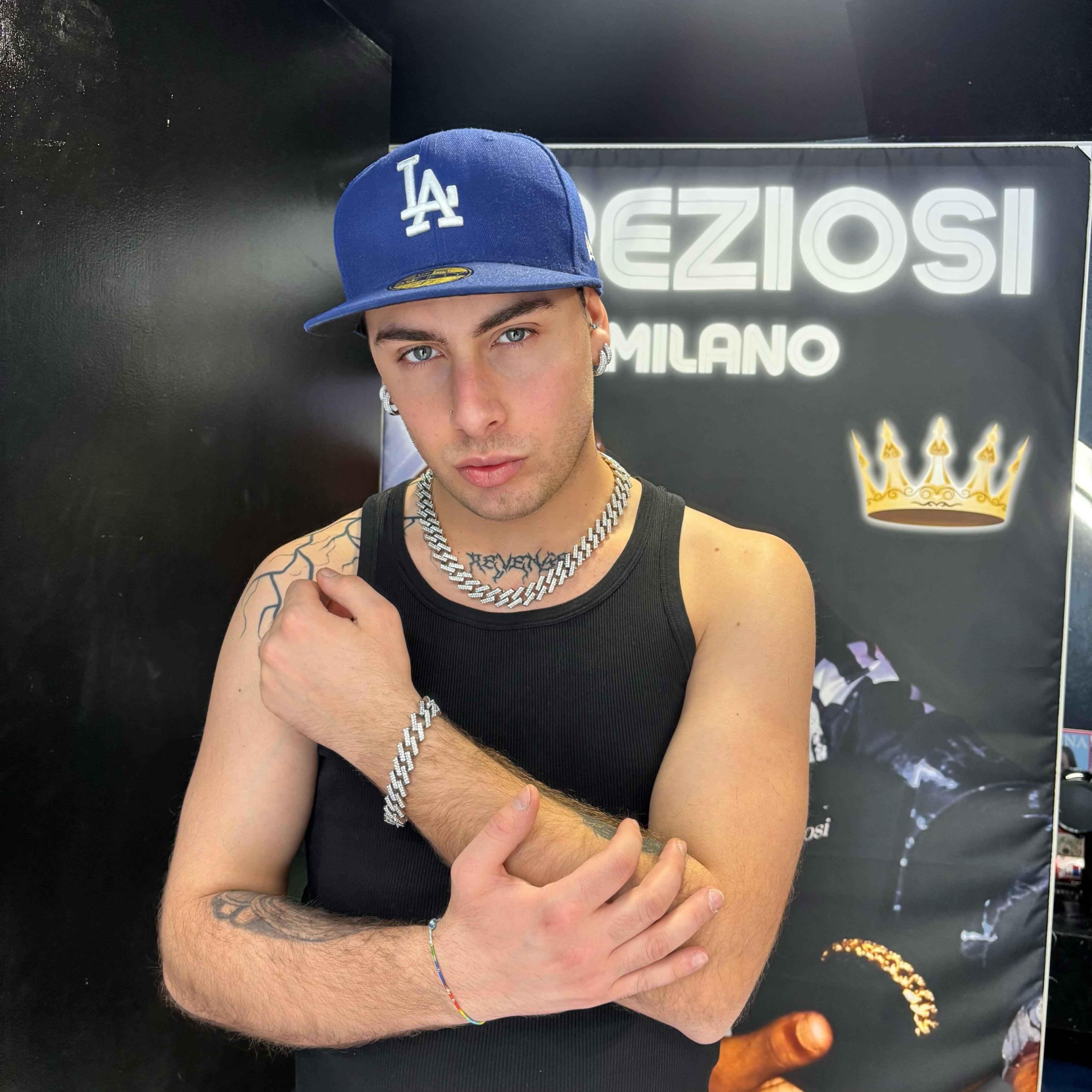 Collana Ice Trap Argento - Image 7