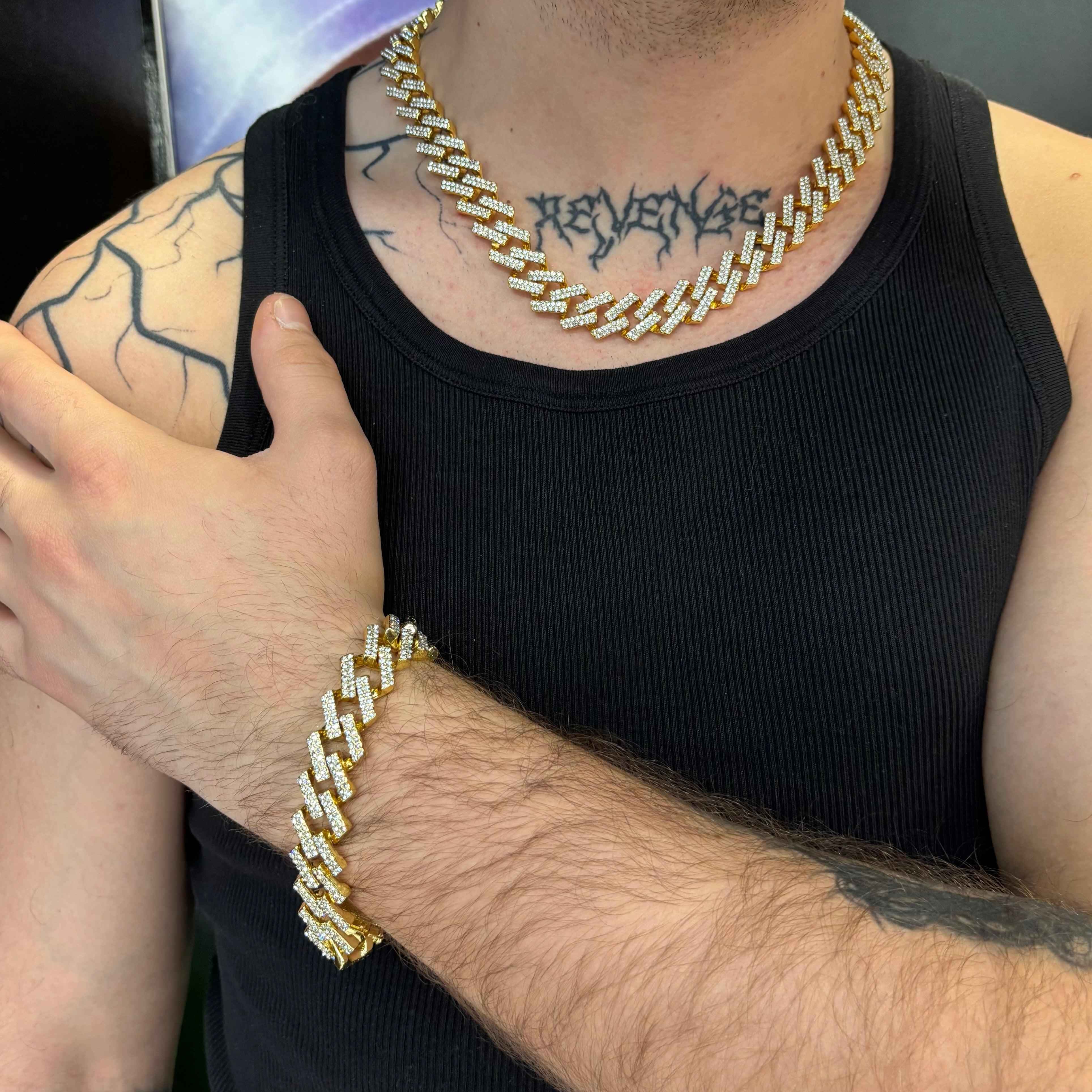 Collana Ice Trap Oro - Image 6