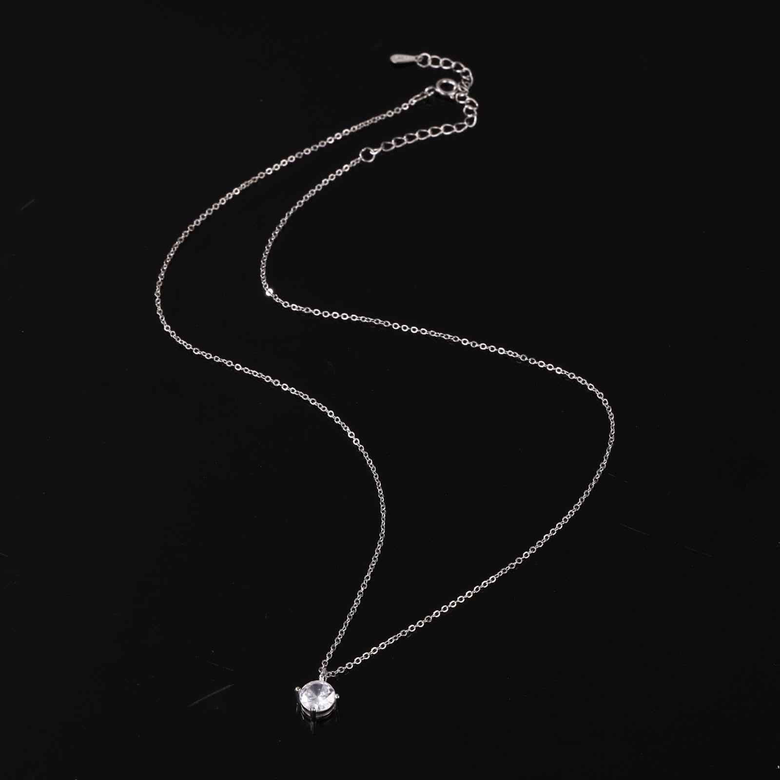 Collana Punto Luce Moissanite VVS1 Argento 925 - Image 3