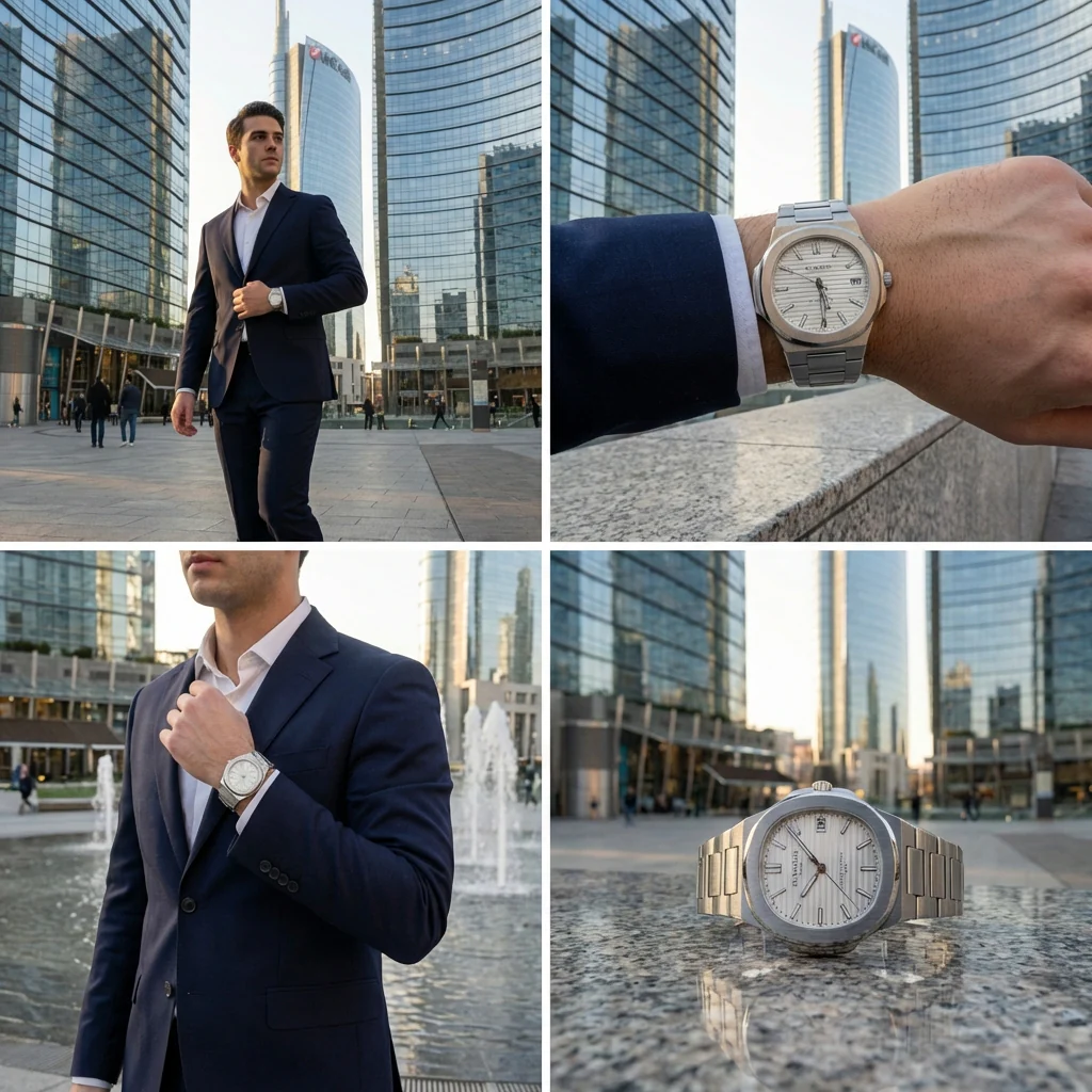 De Angelis Atlantic Silver Bianco Sunray - Image 12