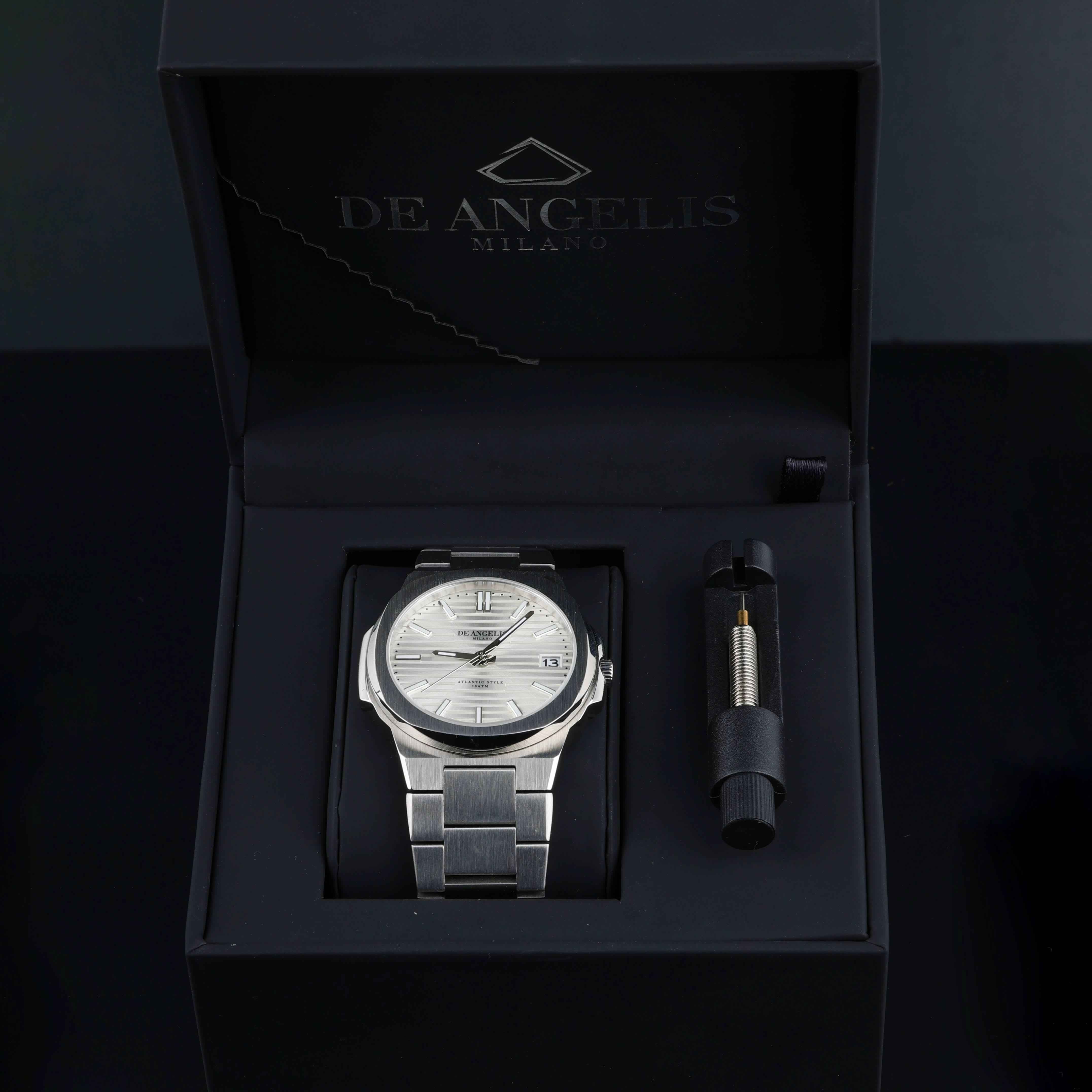 De Angelis Atlantic Silver Bianco Sunray - Image 13