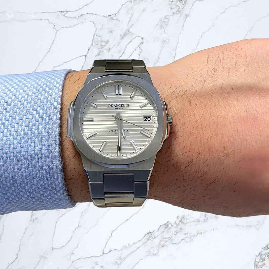 De Angelis Atlantic Silver Bianco Sunray - Image 17