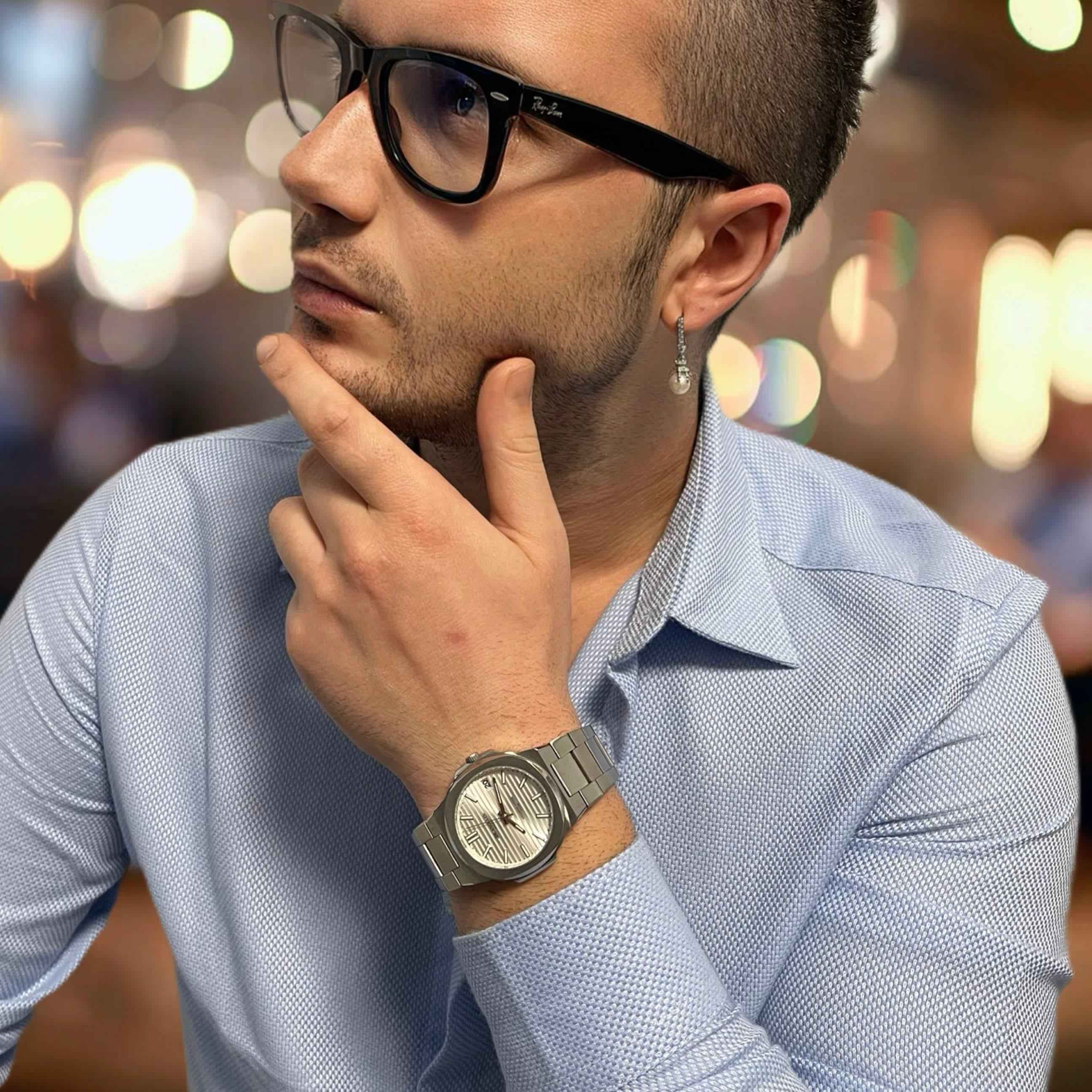 De Angelis Atlantic Silver Bianco Sunray - Image 18