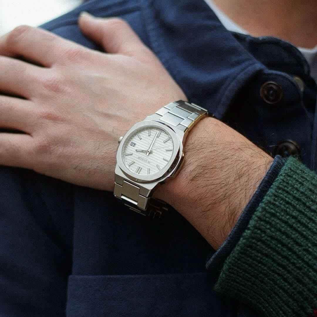 De Angelis Atlantic Silver Bianco Sunray - Image 20