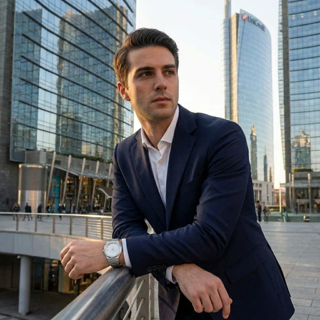 De Angelis Atlantic Silver Bianco Sunray - Image 3