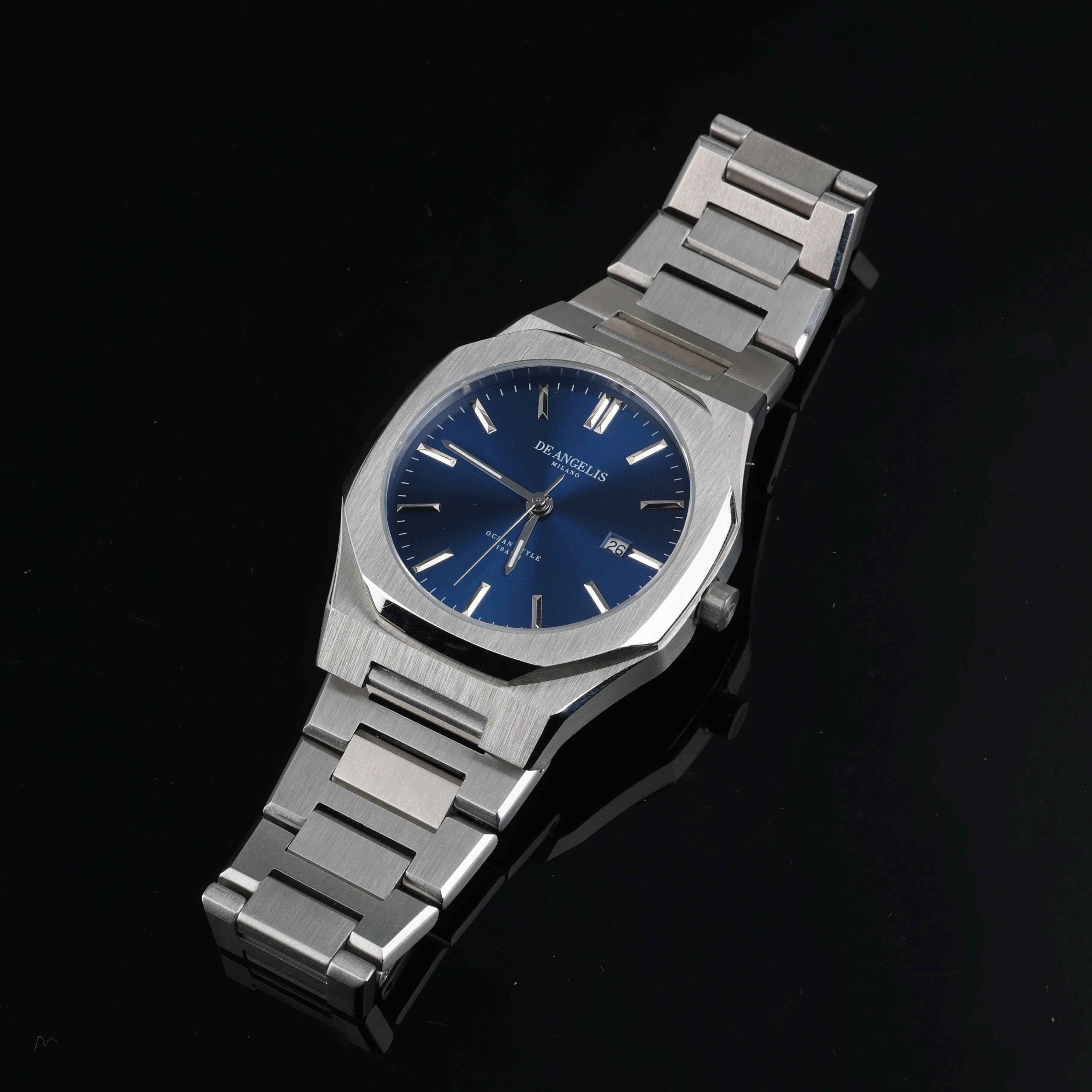 De Angelis Ocean Silver Blu Sunray - Image 4