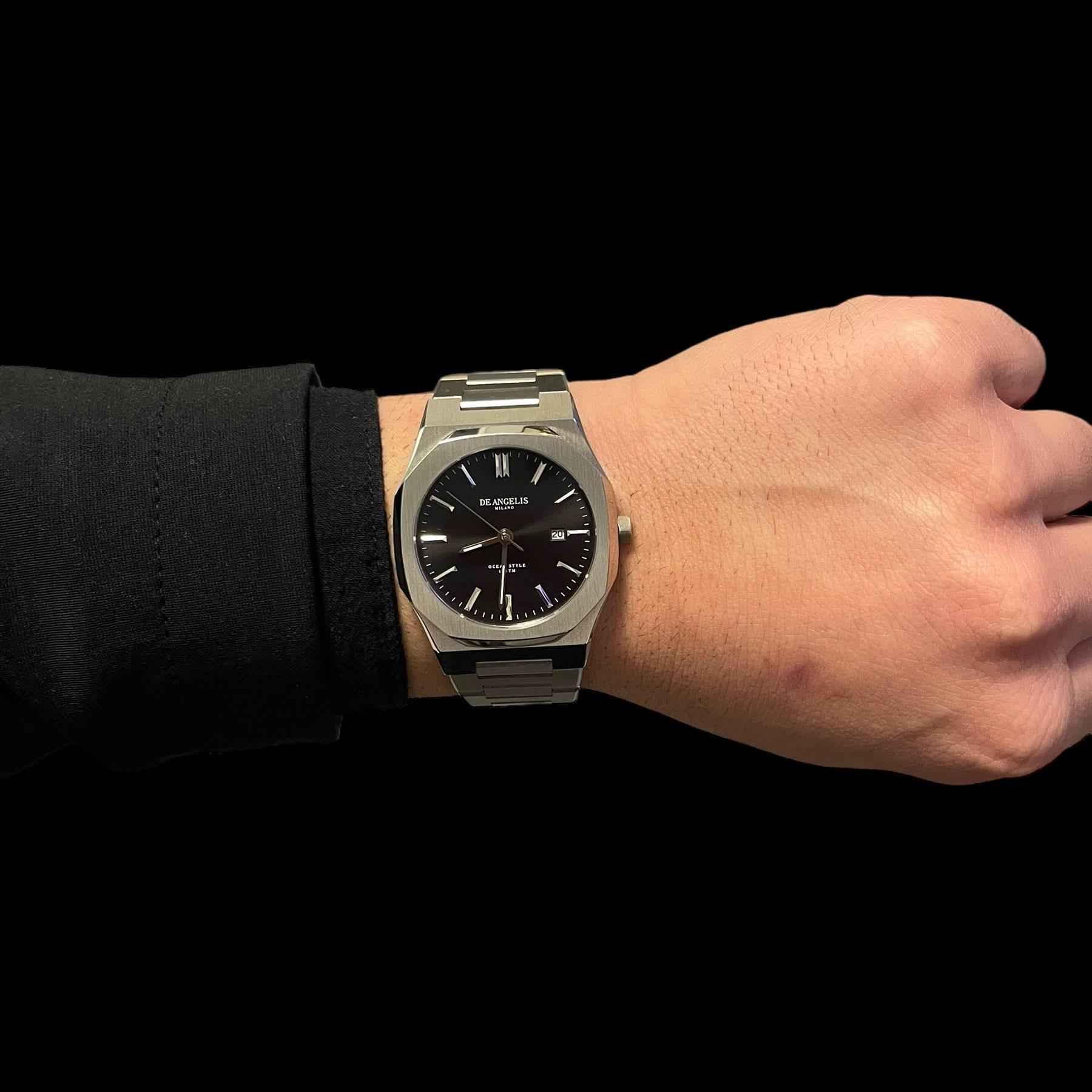 De Angelis Ocean Silver Nero Sunray - Image 10