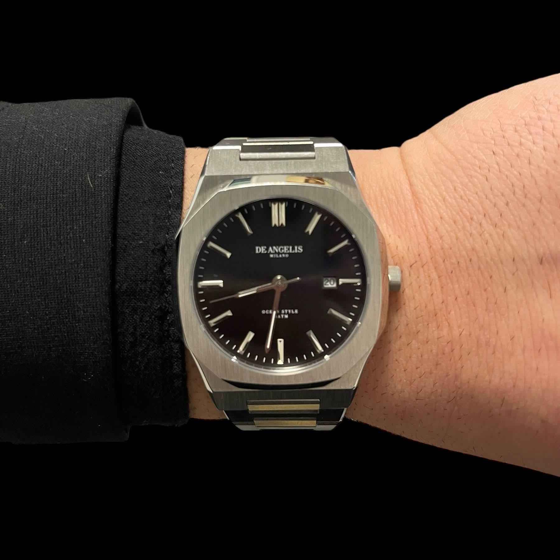 De Angelis Ocean Silver Nero Sunray - Image 11