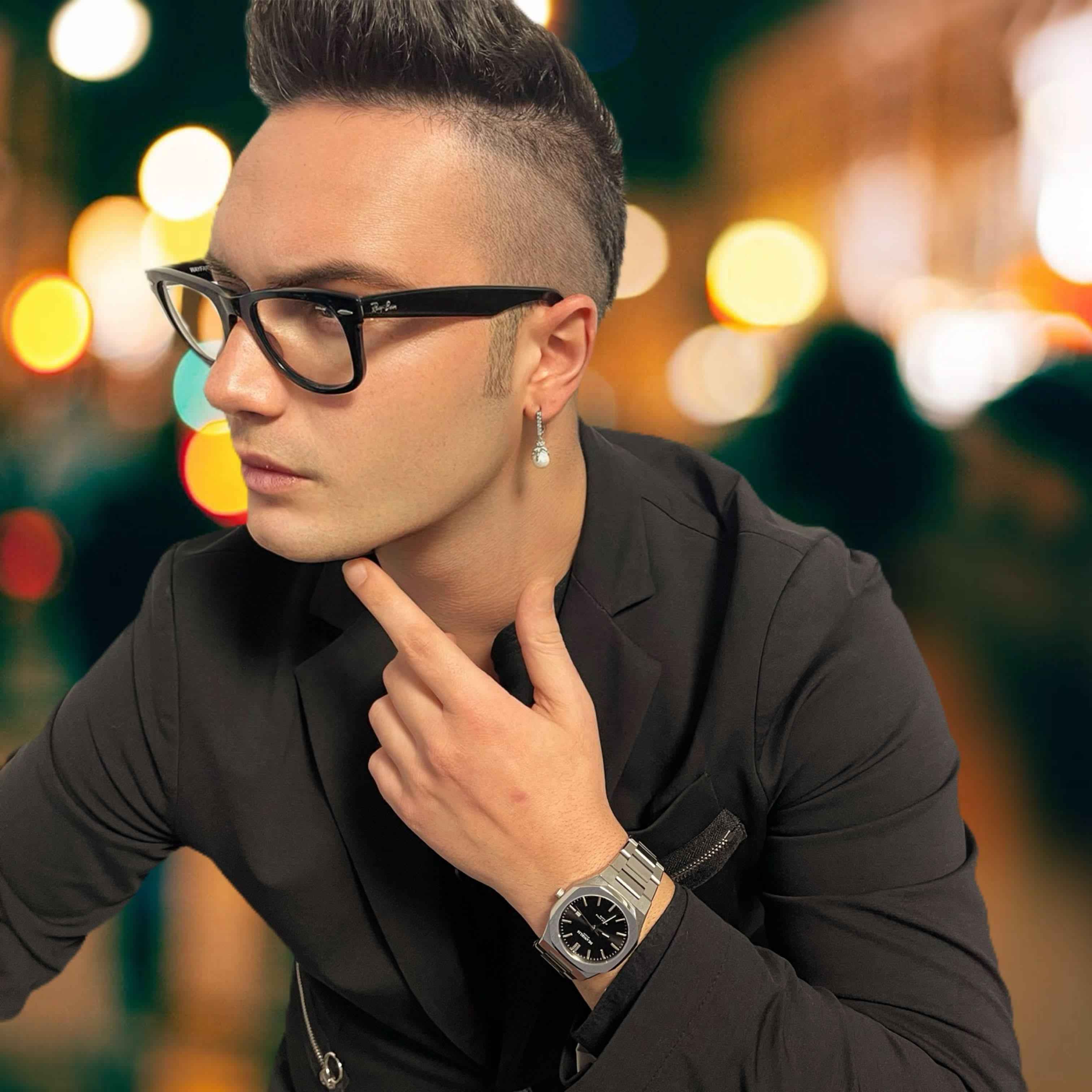 De Angelis Ocean Silver Nero Sunray - Image 12