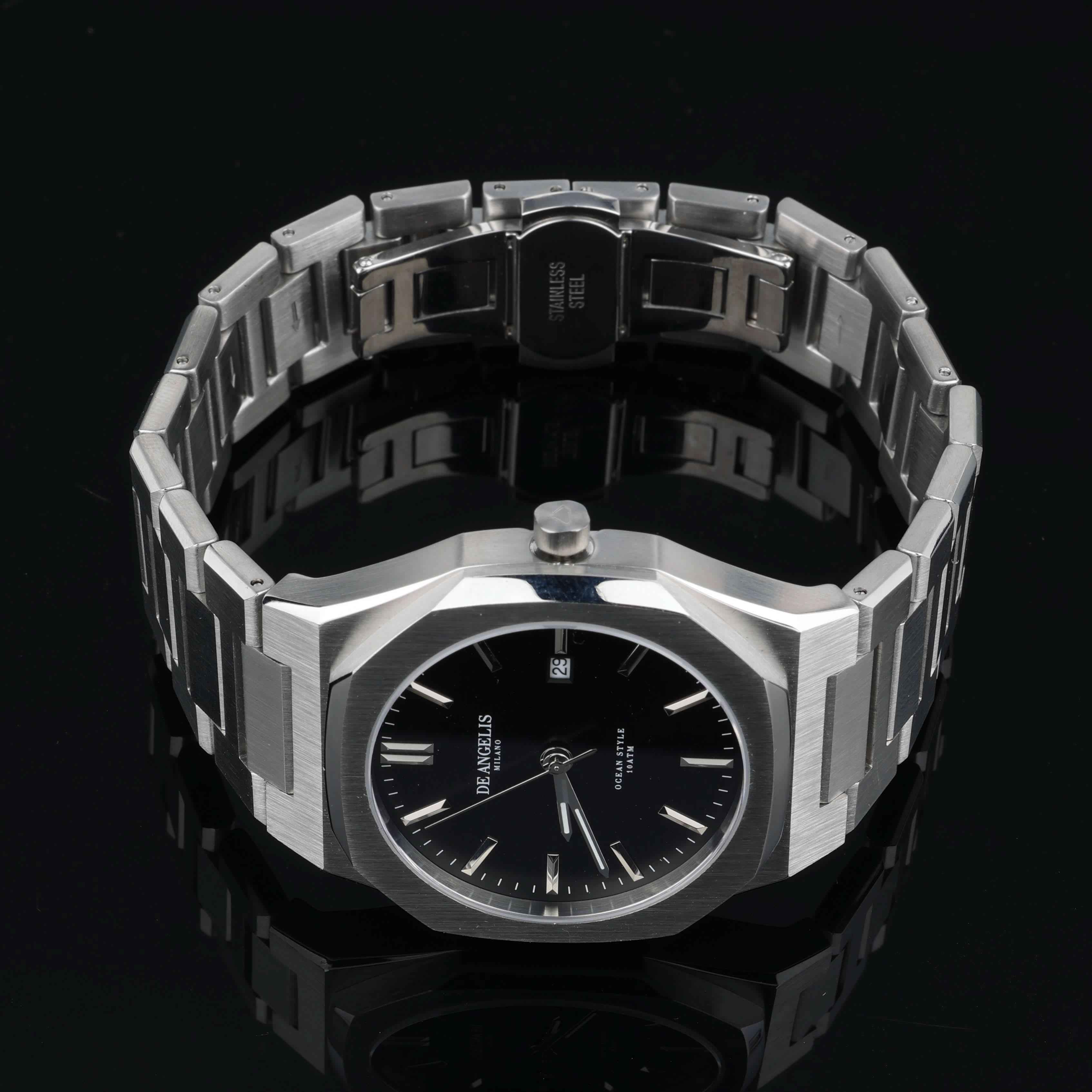 De Angelis Ocean Silver Nero Sunray - Image 3