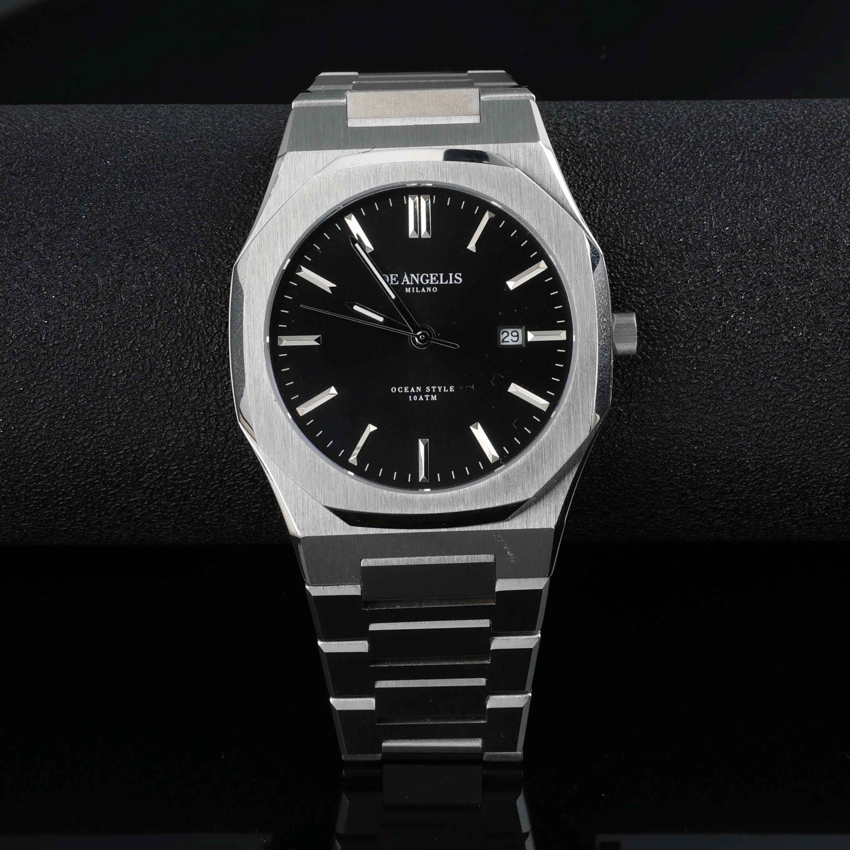 De Angelis Ocean Silver Nero Sunray - Image 5