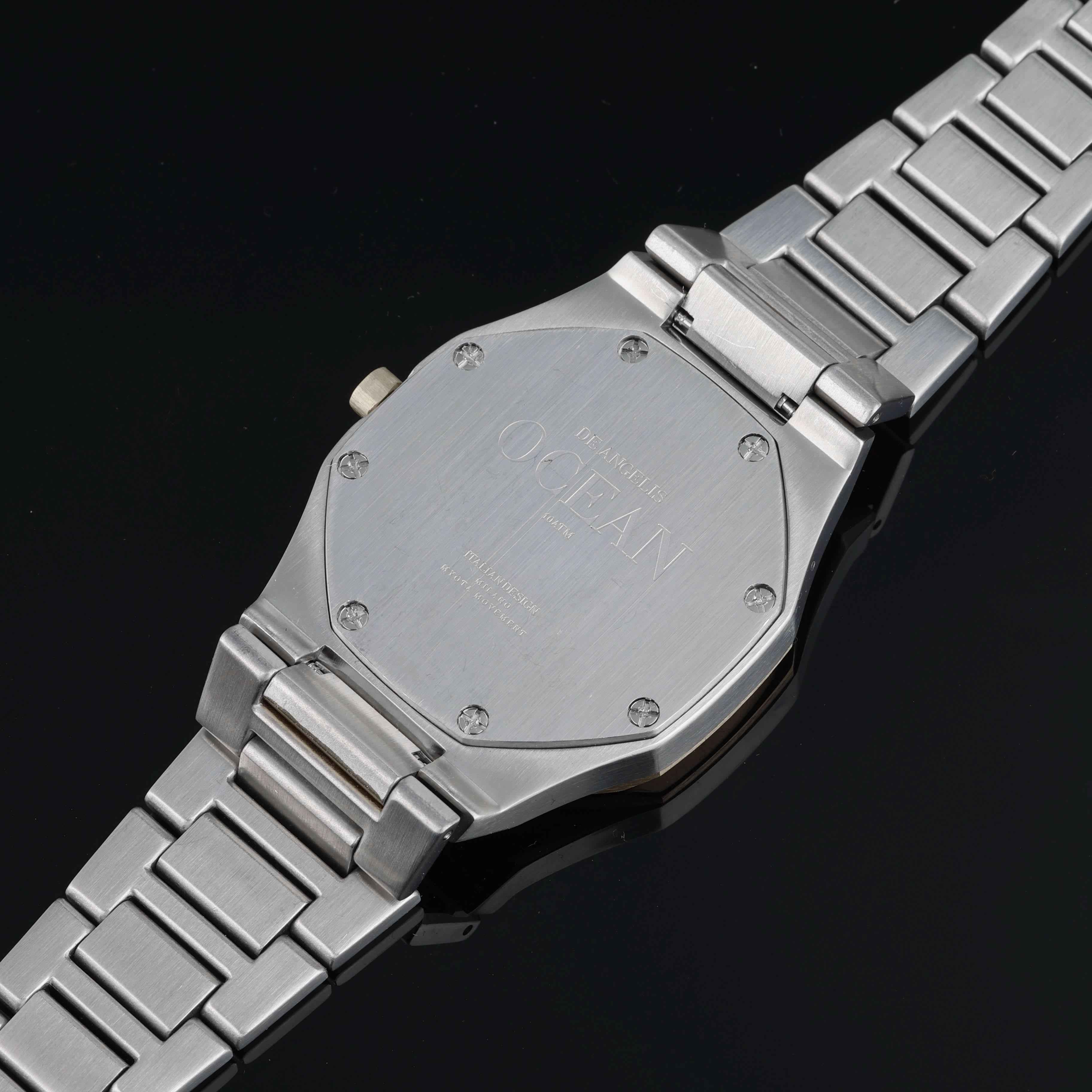 De Angelis Ocean Silver Nero Sunray - Image 6