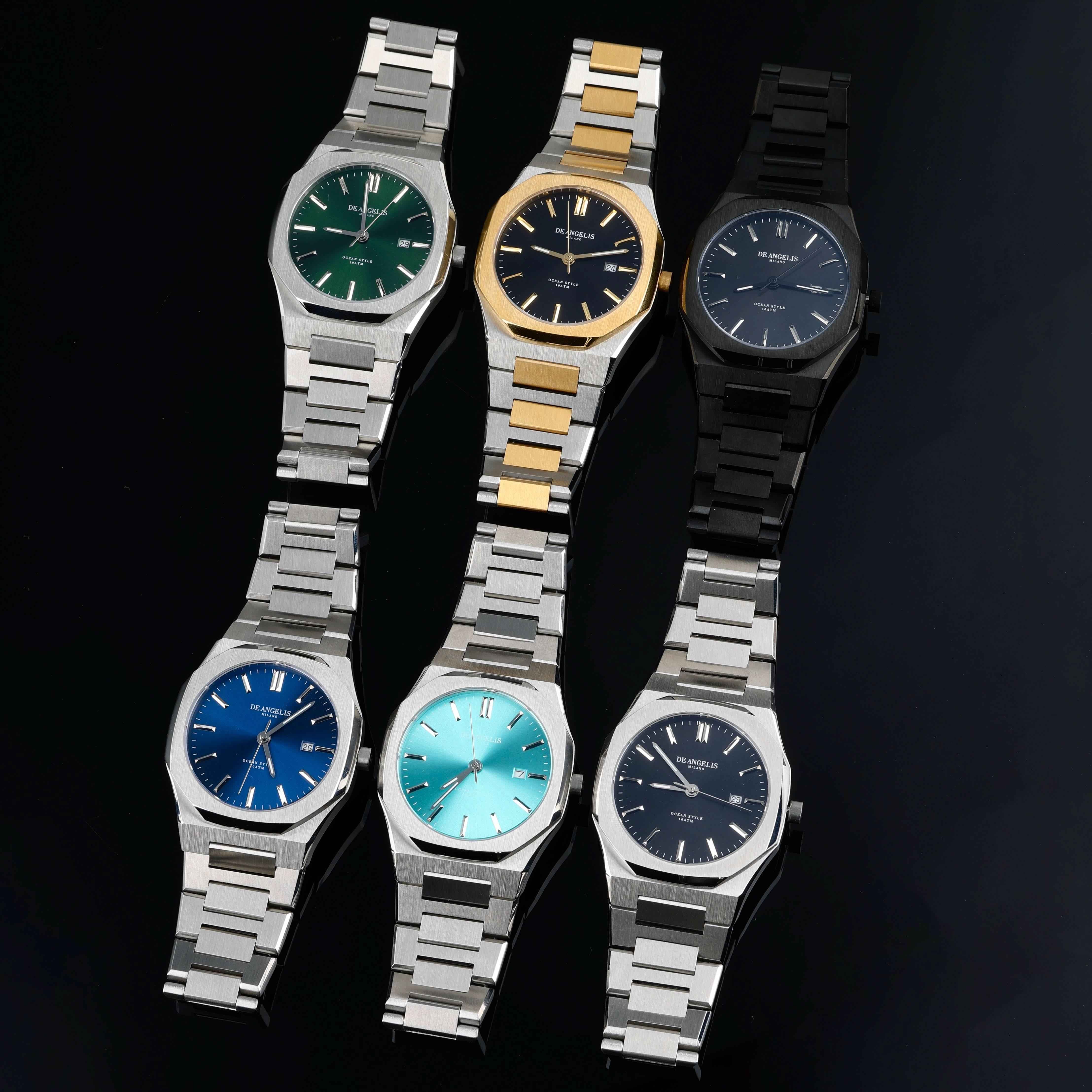 De Angelis Ocean Silver Nero Sunray - Image 9