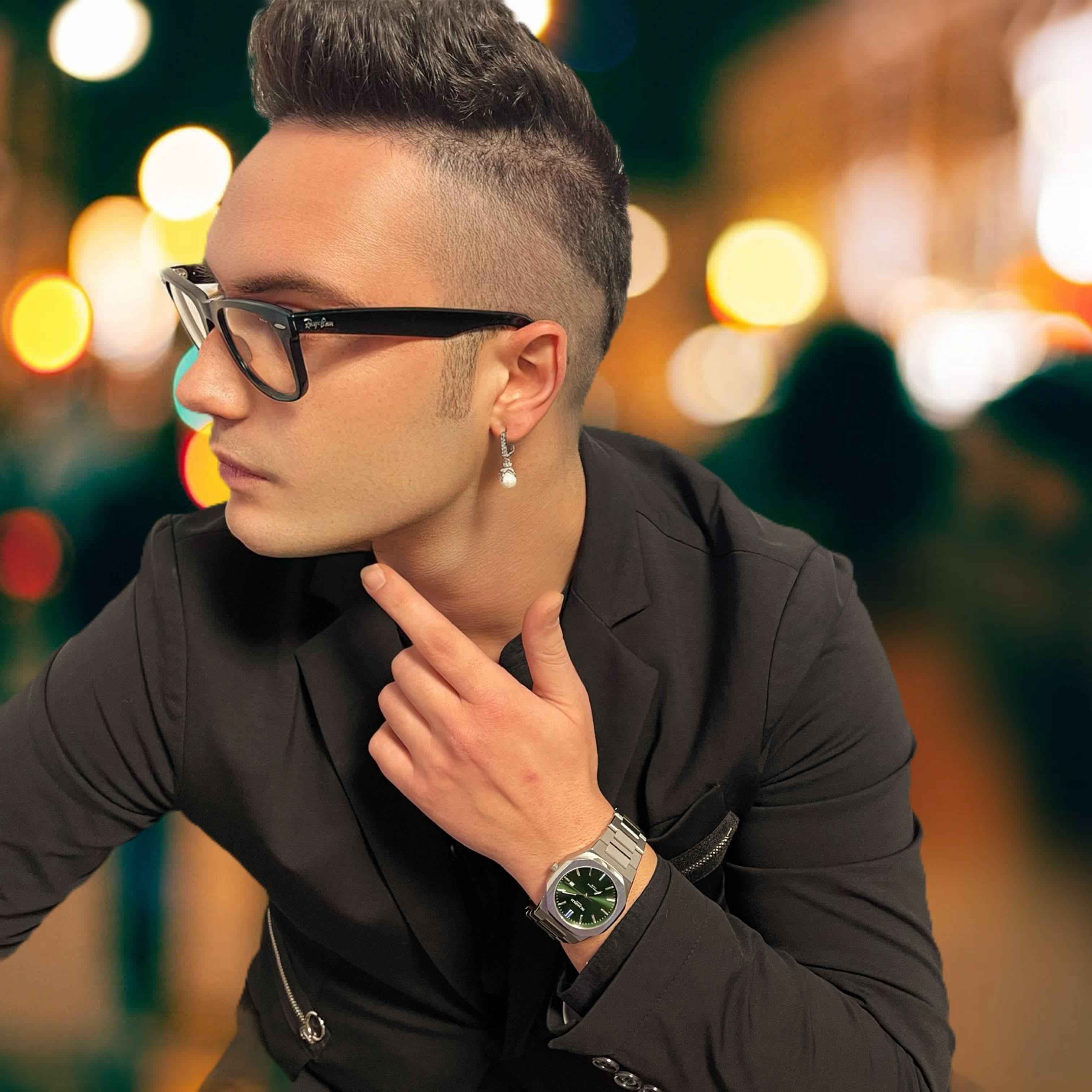 De Angelis Ocean Silver Verde Sunray - Image 10