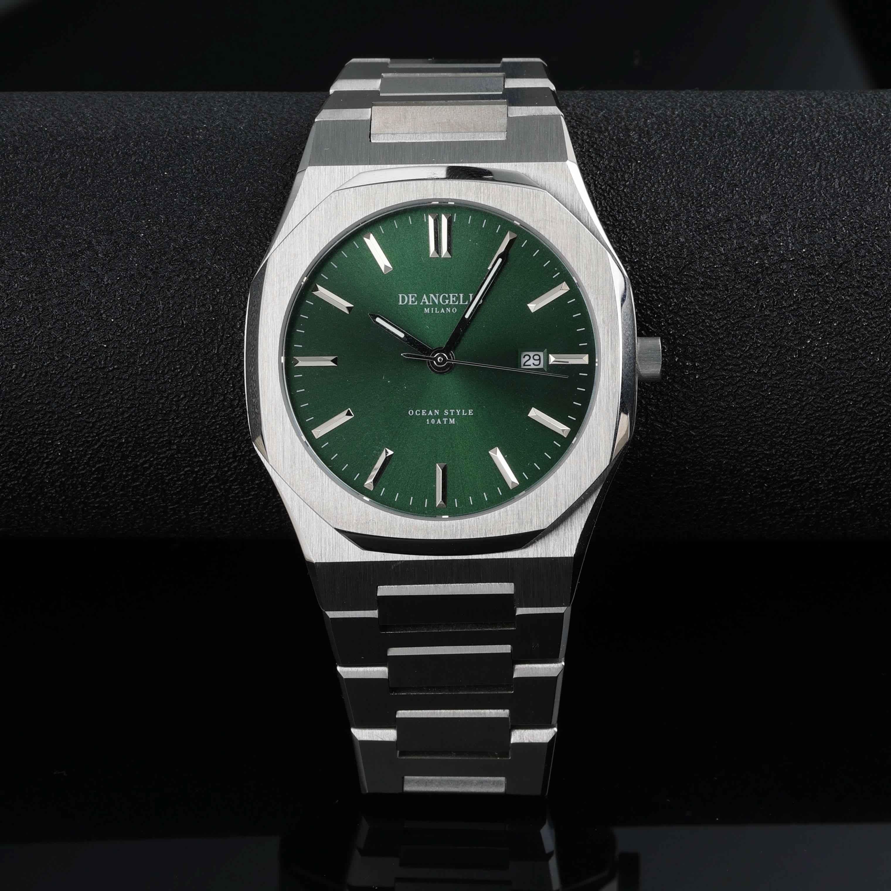 De Angelis Ocean Silver Verde Sunray - Image 5