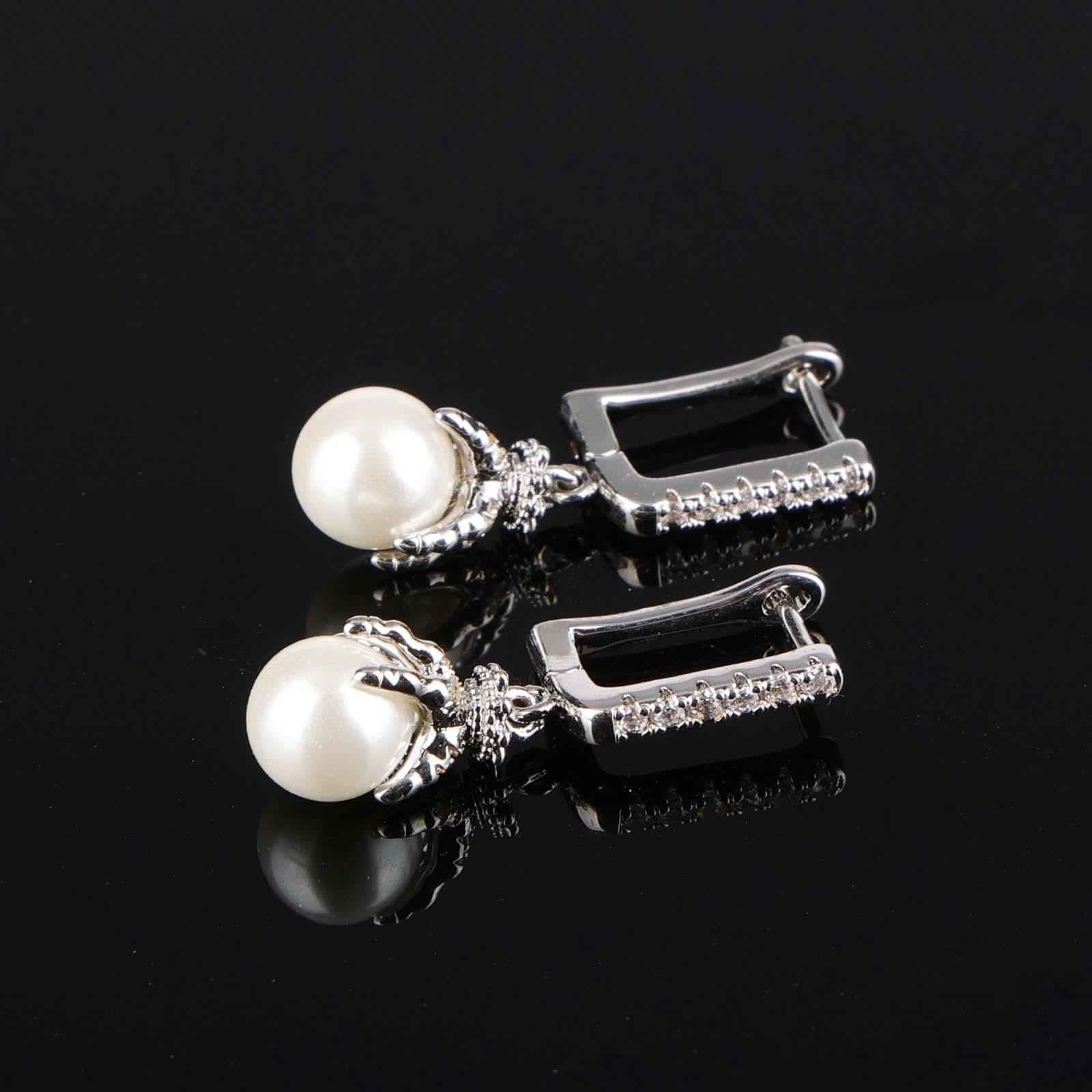 Orecchini Brillante Mano Di Perla - Image 4