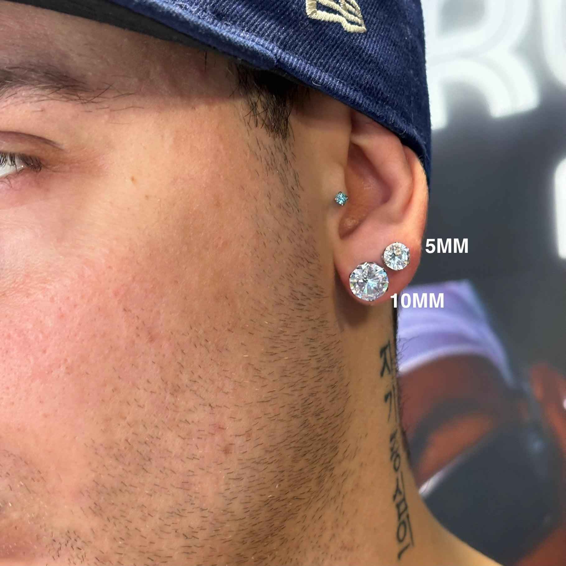 Orecchini Coppia Punto Luce Cristallo - Image 5