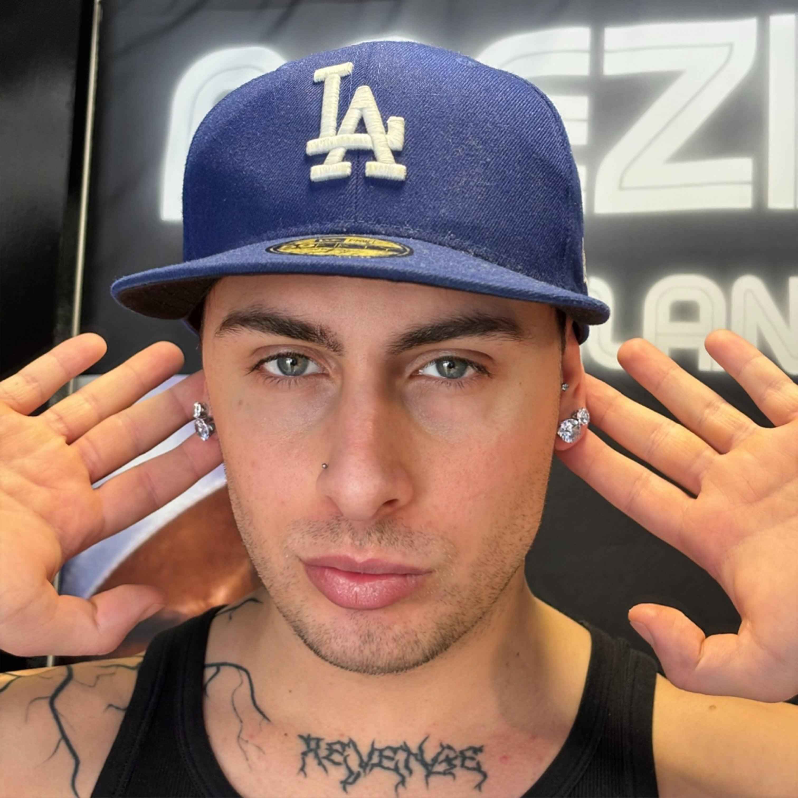 Orecchini Coppia Punto Luce Cristallo - Image 6