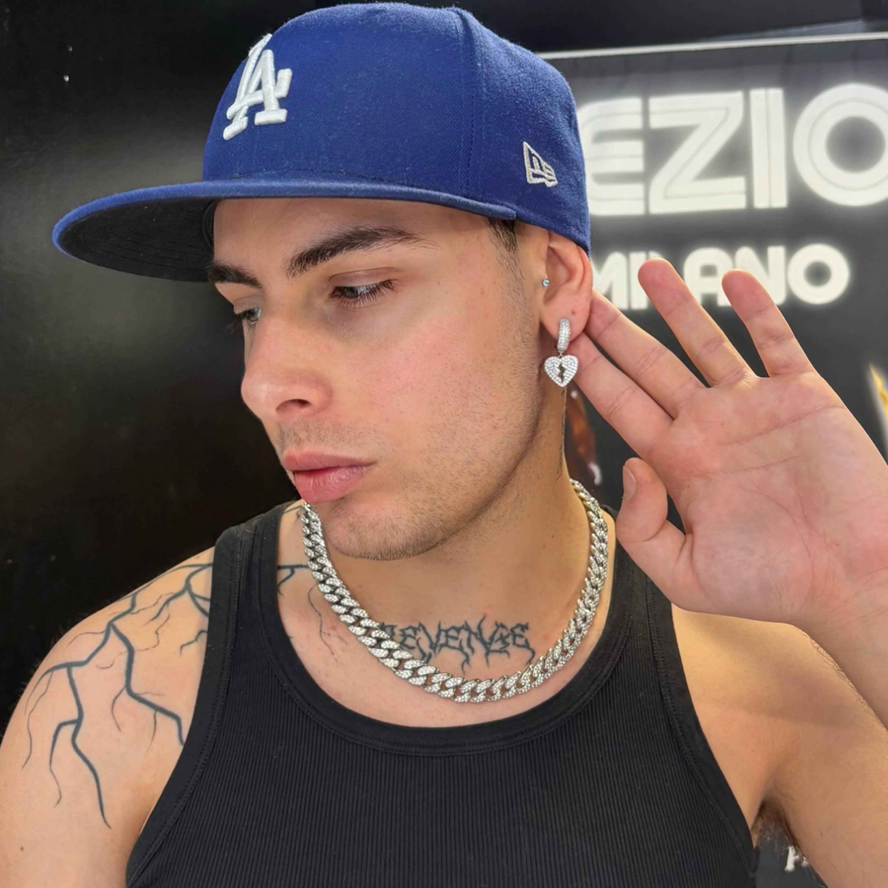 Orecchini Cuore Spezzato Luxury - Image 9